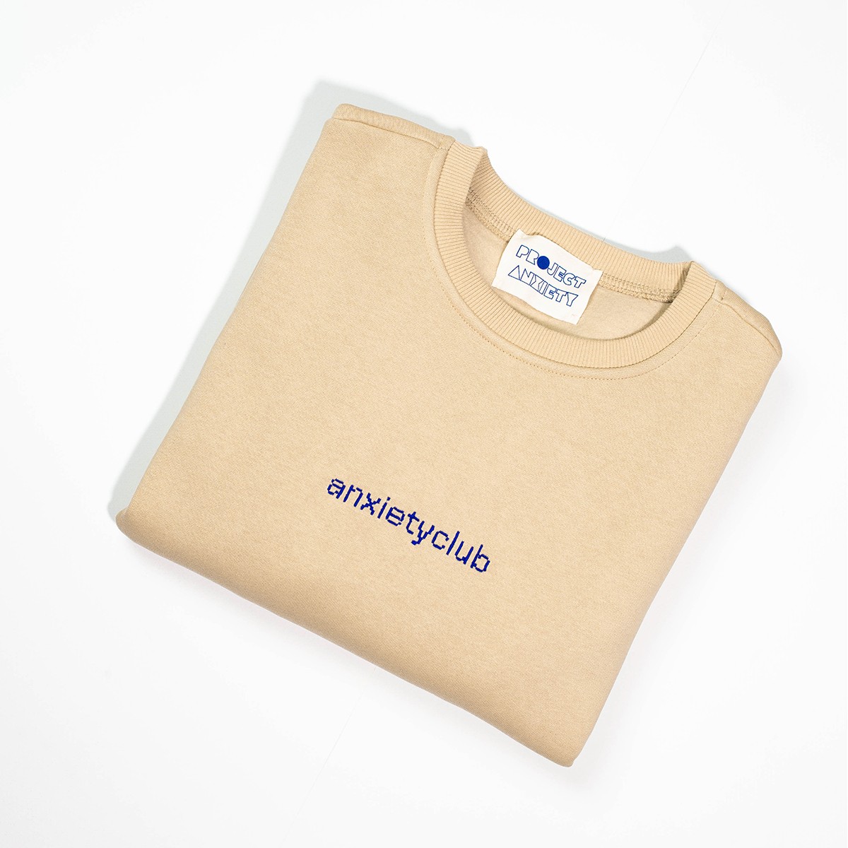 Anxietyclub Nakışlı Sweatshirt