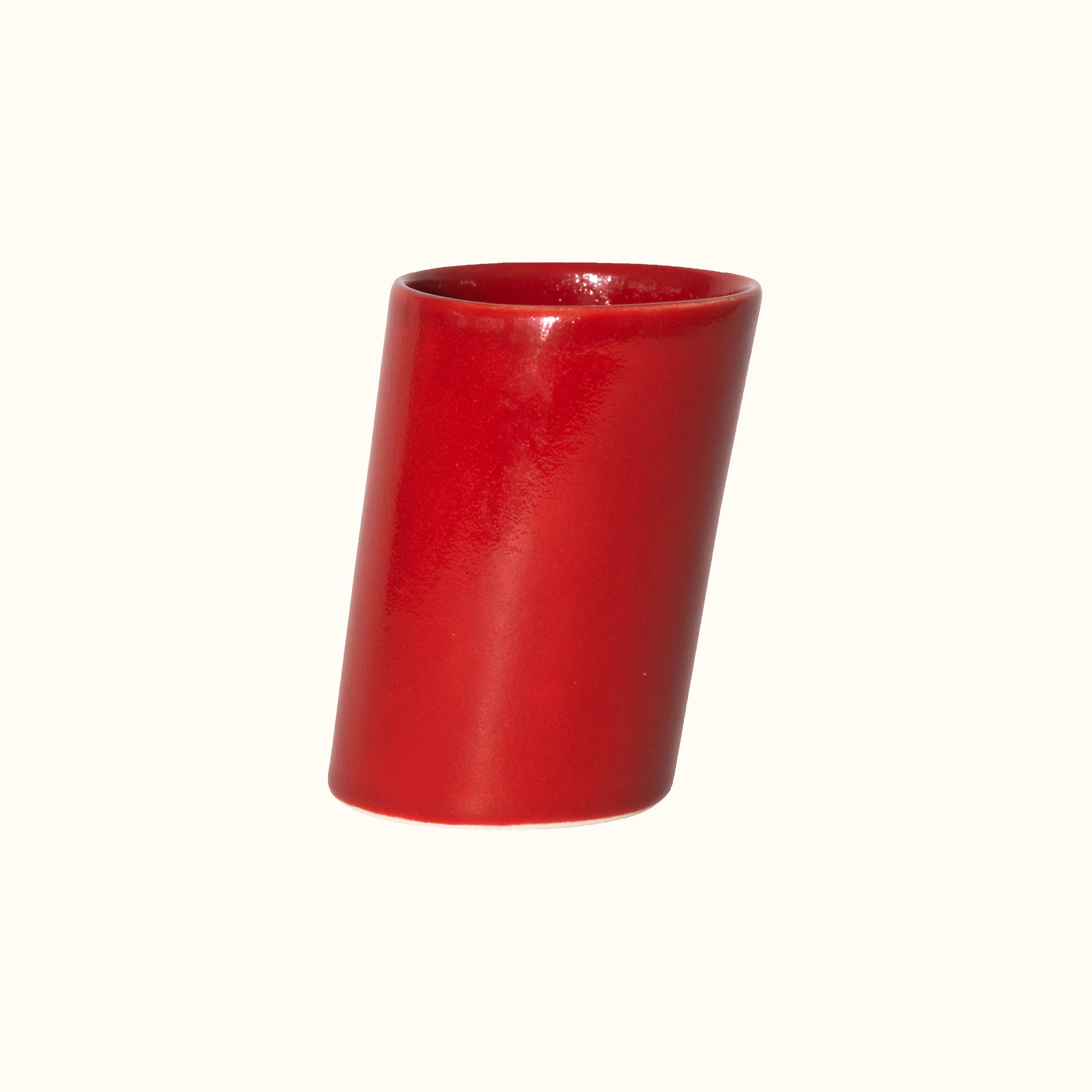 Anxiety Stoneware Bardak / Fincan - Vintage Kırmızı