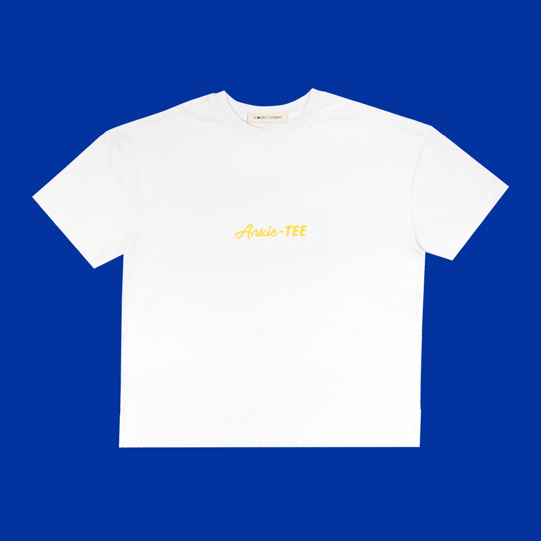 Anxie-Tee T-shirt - Beyaz