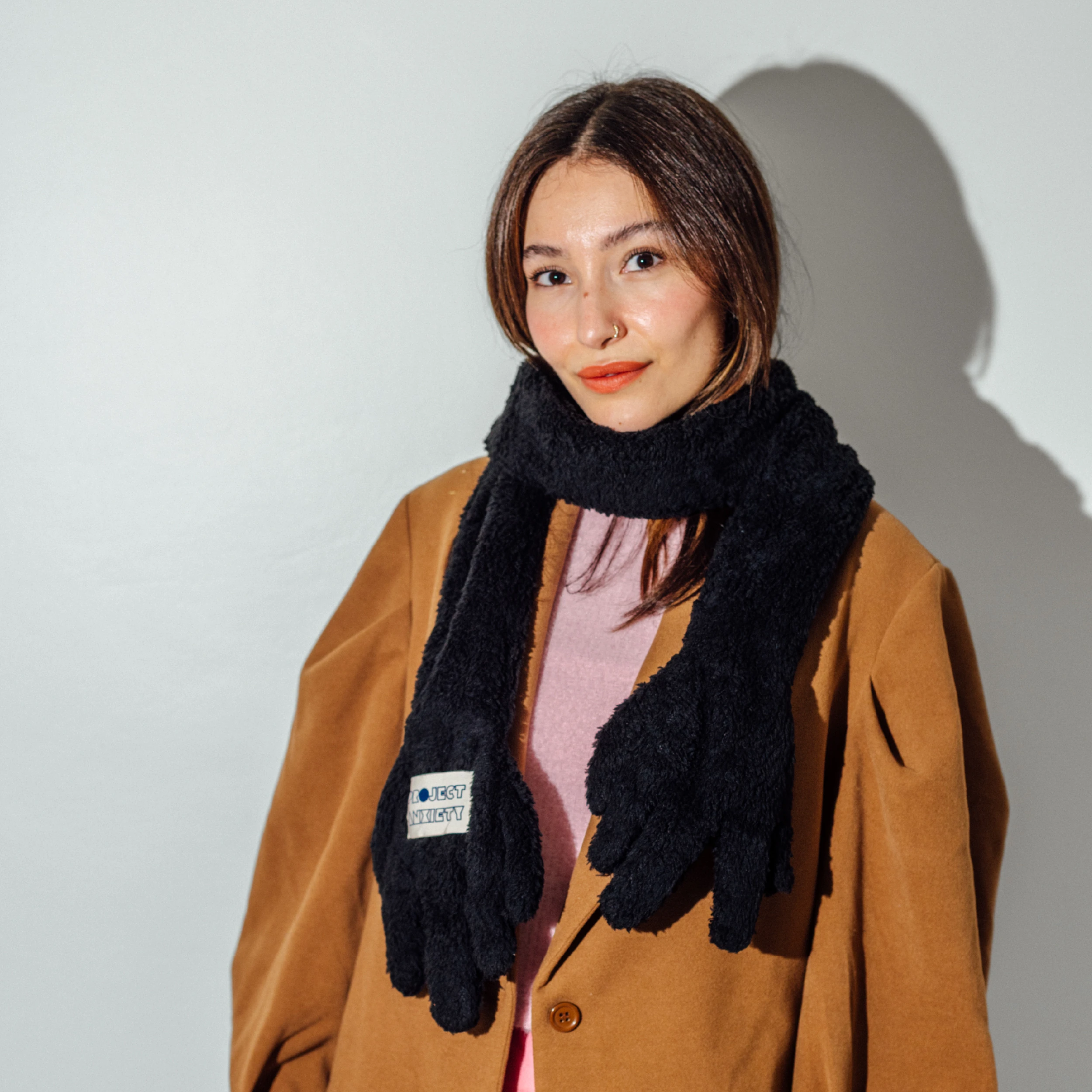 Gulyabani El Atkı - Siyah