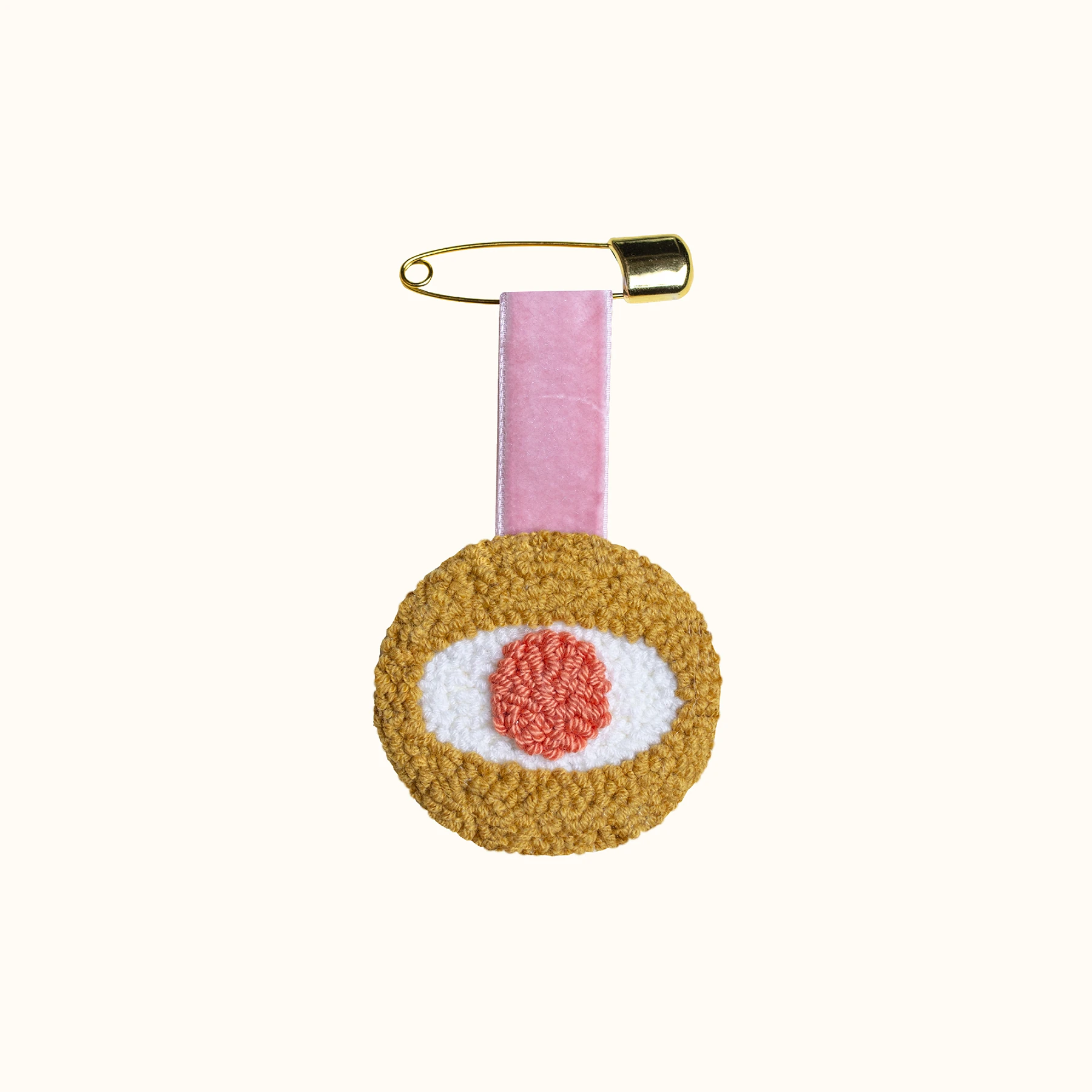 Evil Eye Madalyon - Kadife Askılı - no.3