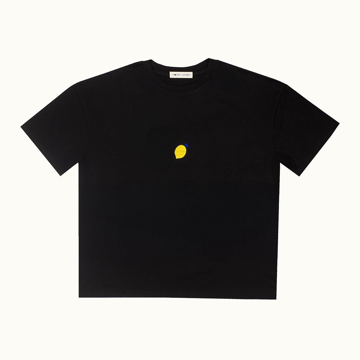 Anxiety Market / Lemon T-shirt - Siyah