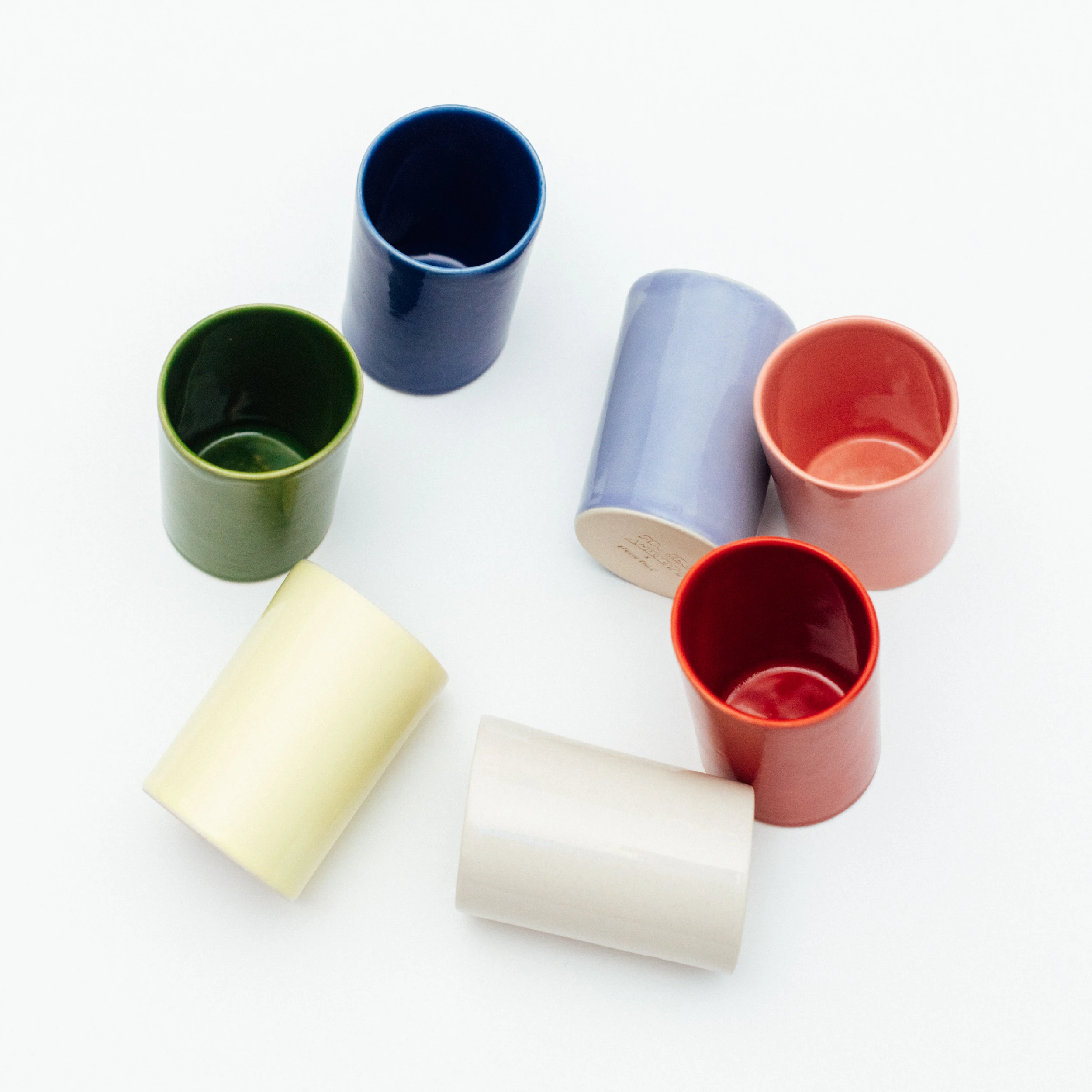 Anxiety Stoneware Bardak / Fincan - Beyaz