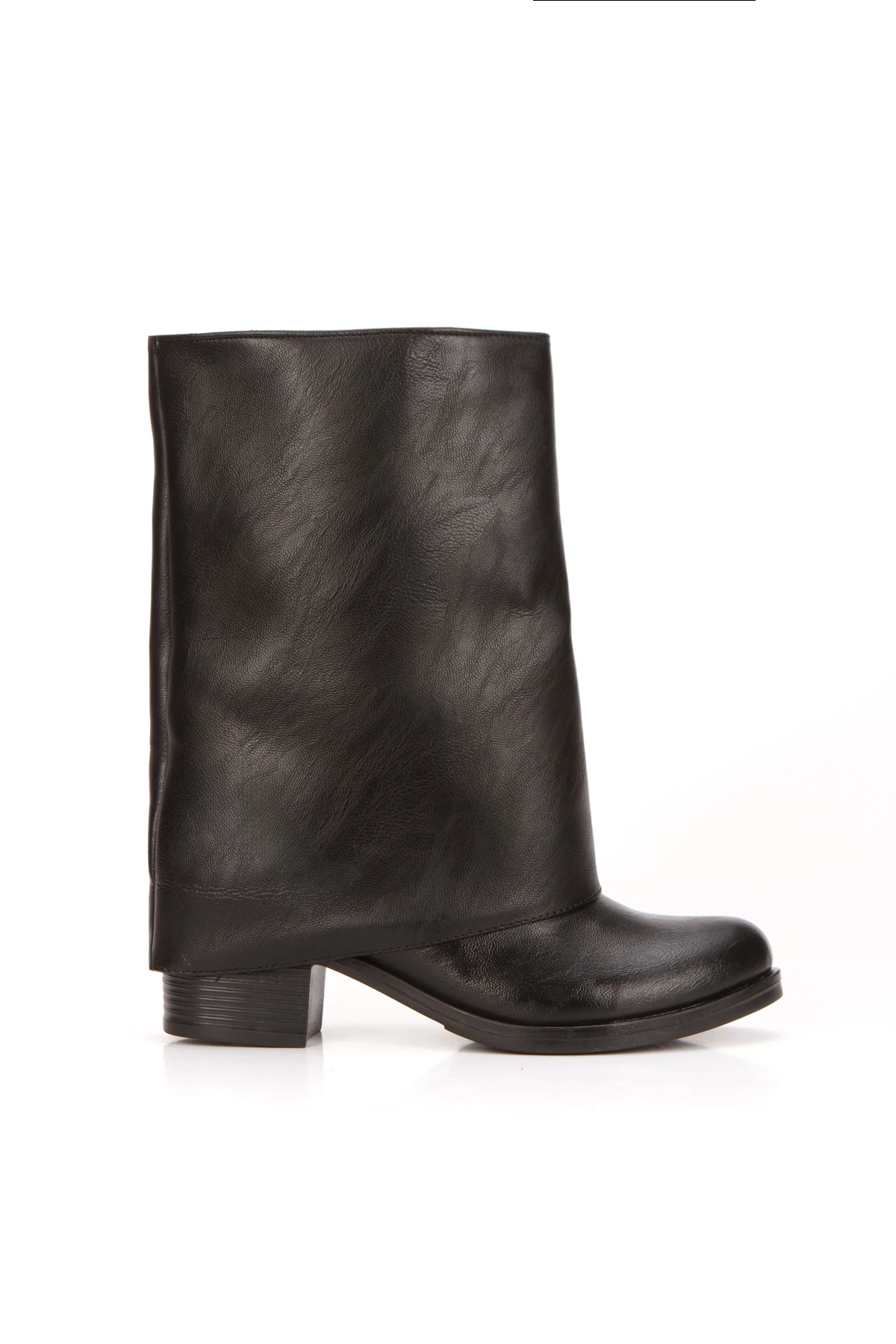 Betty kadın yuvarlak burun uzun bot