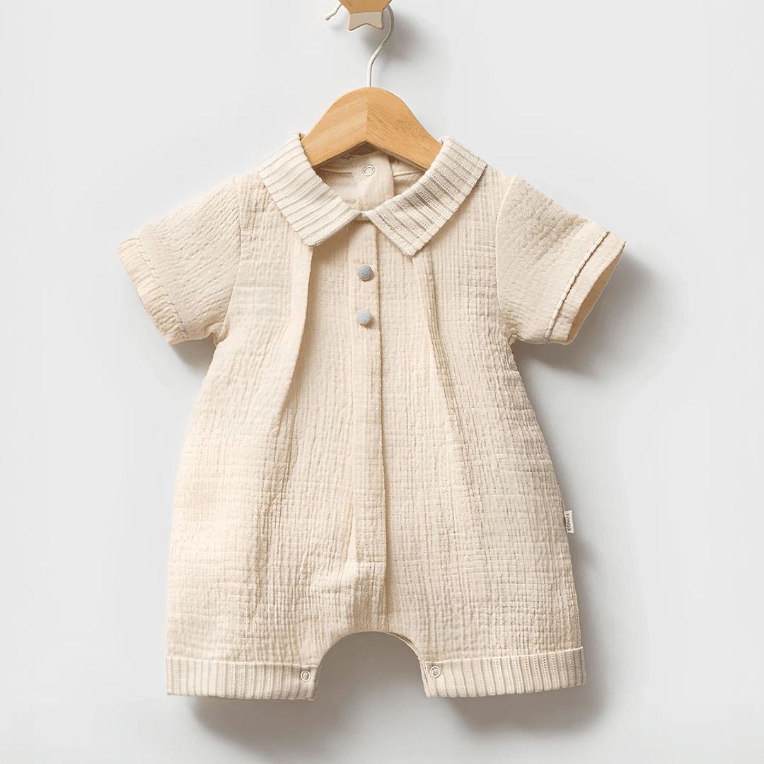 Organik Müslin Hugo Romper image