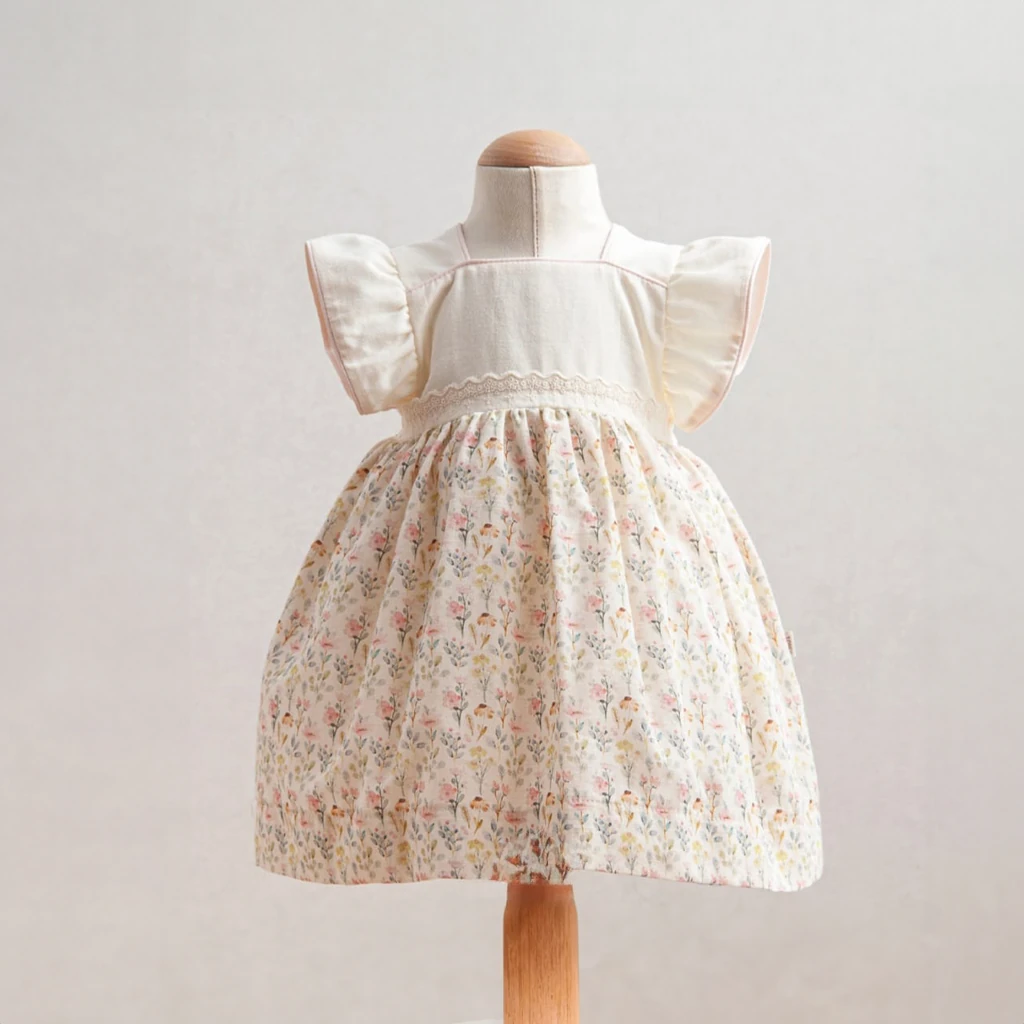 Organik Vintâge Victoria Elbise