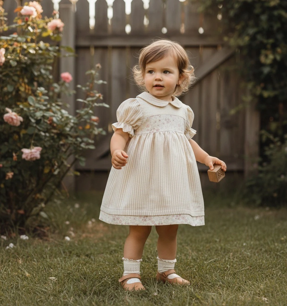 Organik Vintâge Heidi Elbise