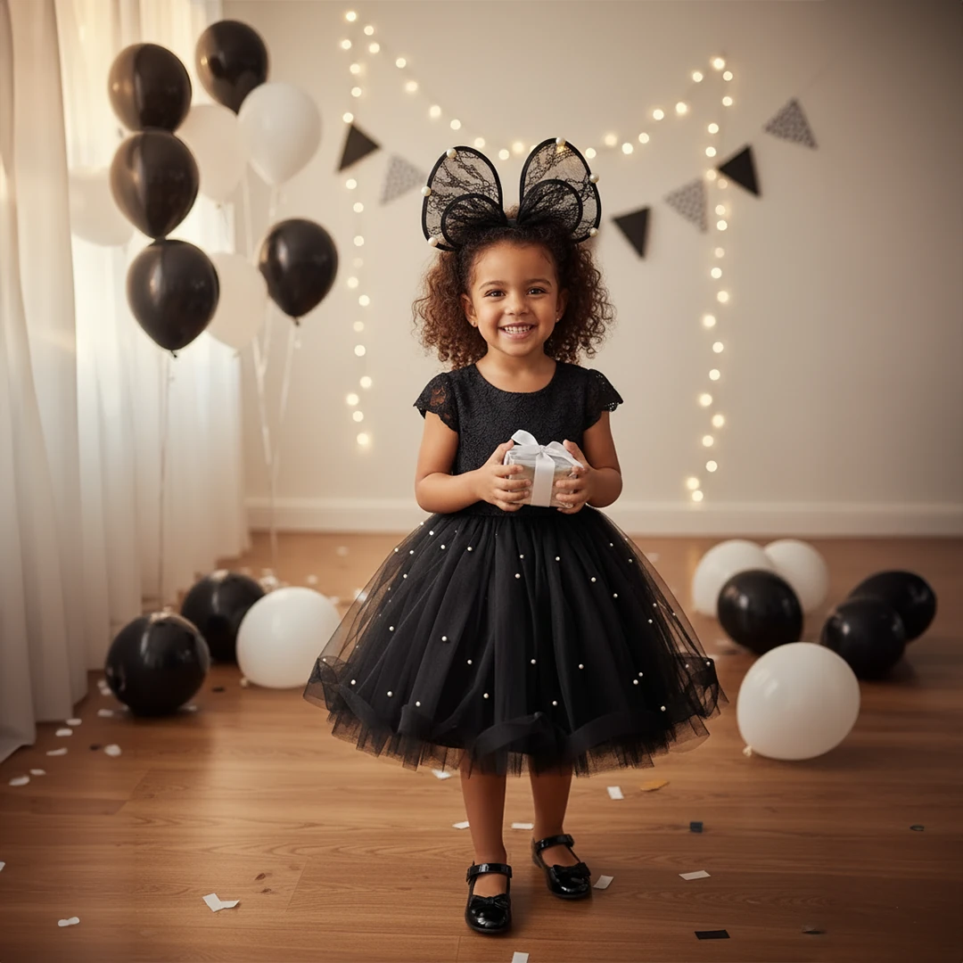 Fransız Danteli ve İnci Detaylı Taç image