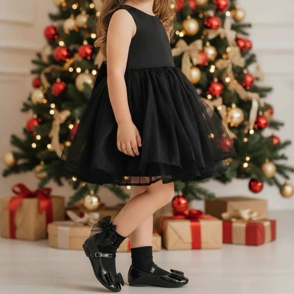 İnci ve İpek Tül Fiyonk Detaylı Bambu Çorap