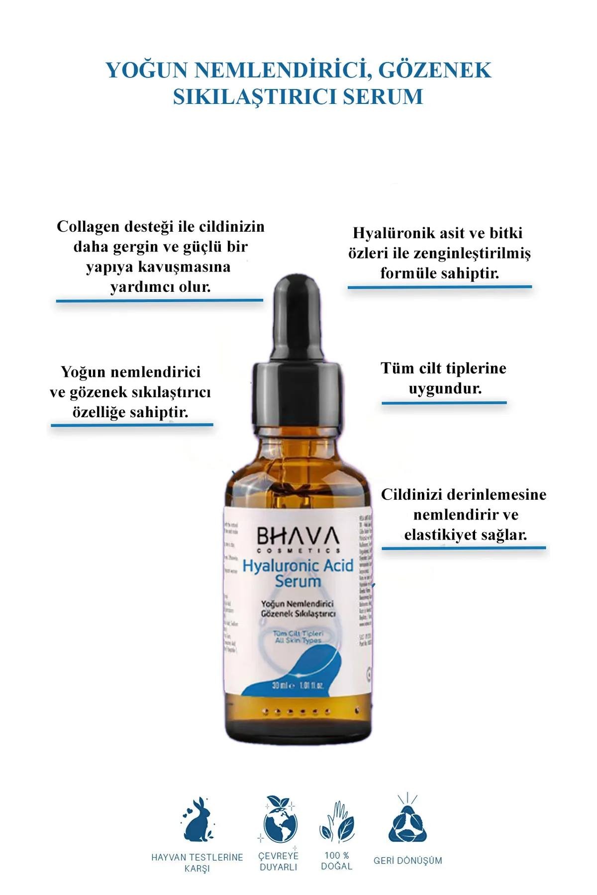 HYALURONIK ASİT VE KOLAJEN NEMLENDİRİCİ SERUM