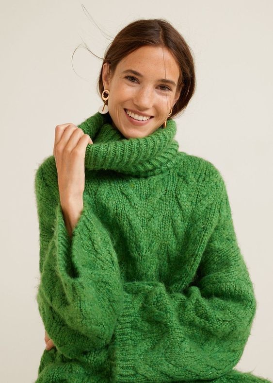  Flamé Green Sweater 