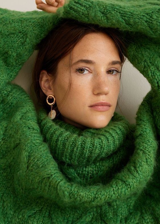  Flamé Green Sweater 