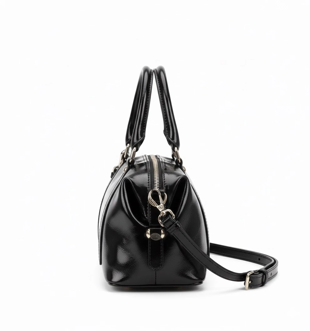 Deri Görünümlü Omuz Çantası