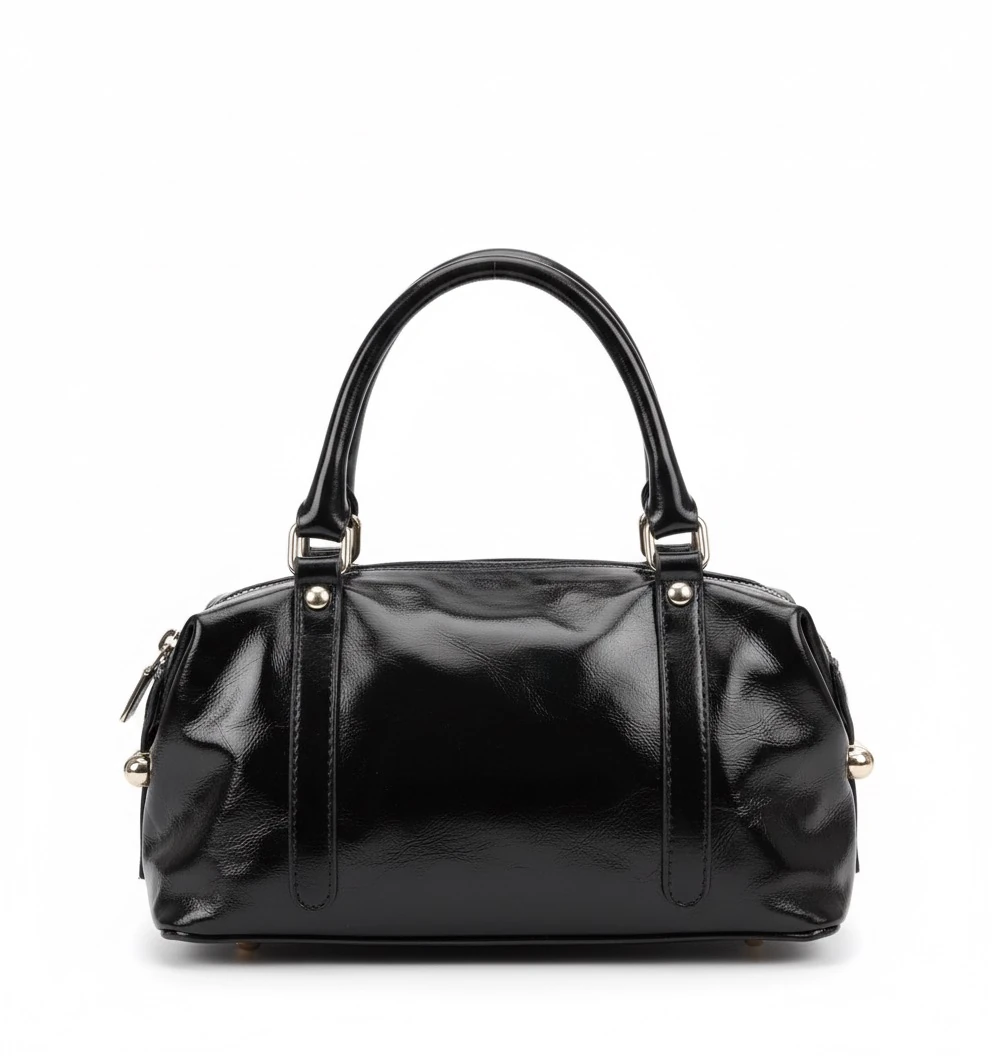 Deri Görünümlü Omuz Çantası