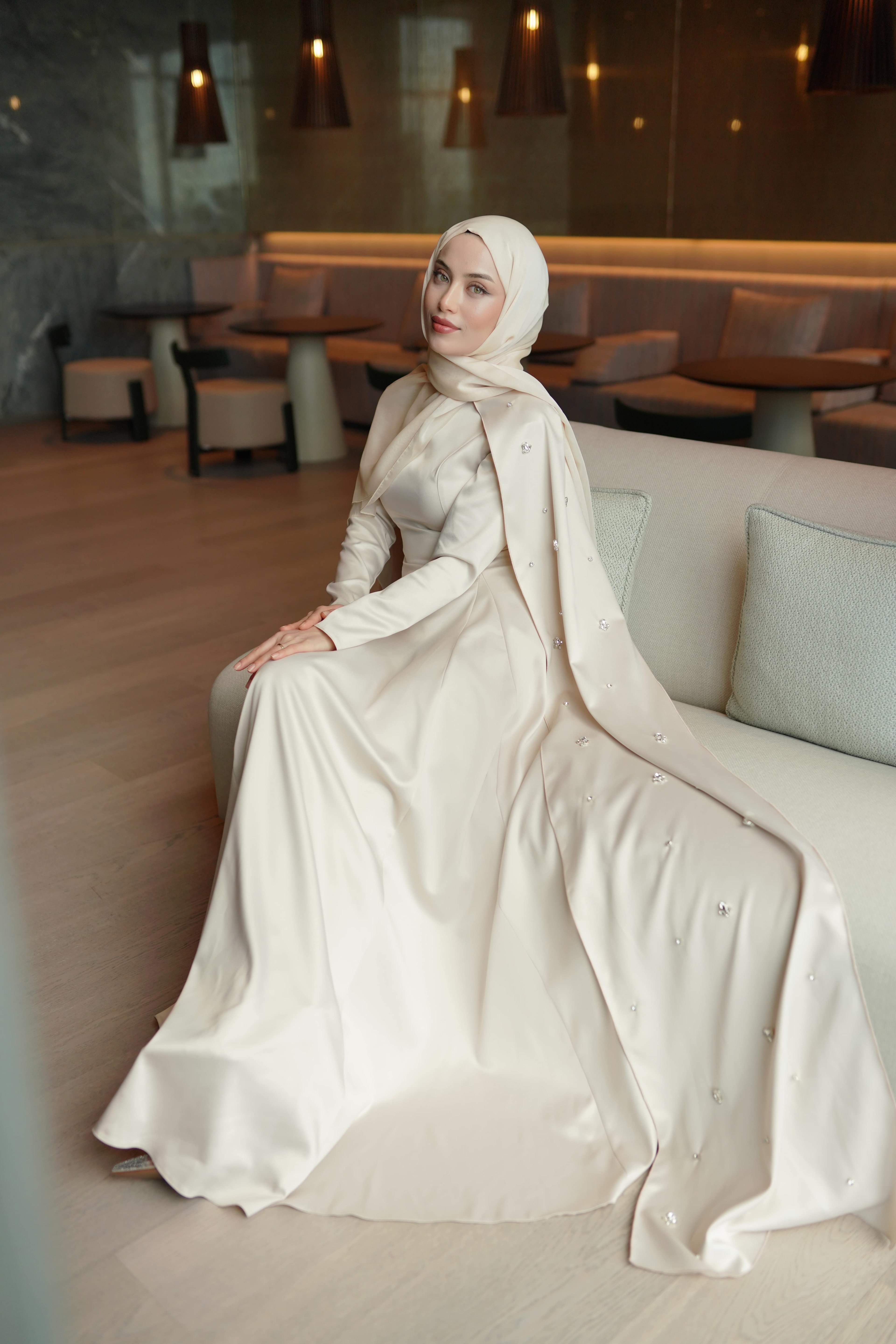 Eva Pelerinli Abiye