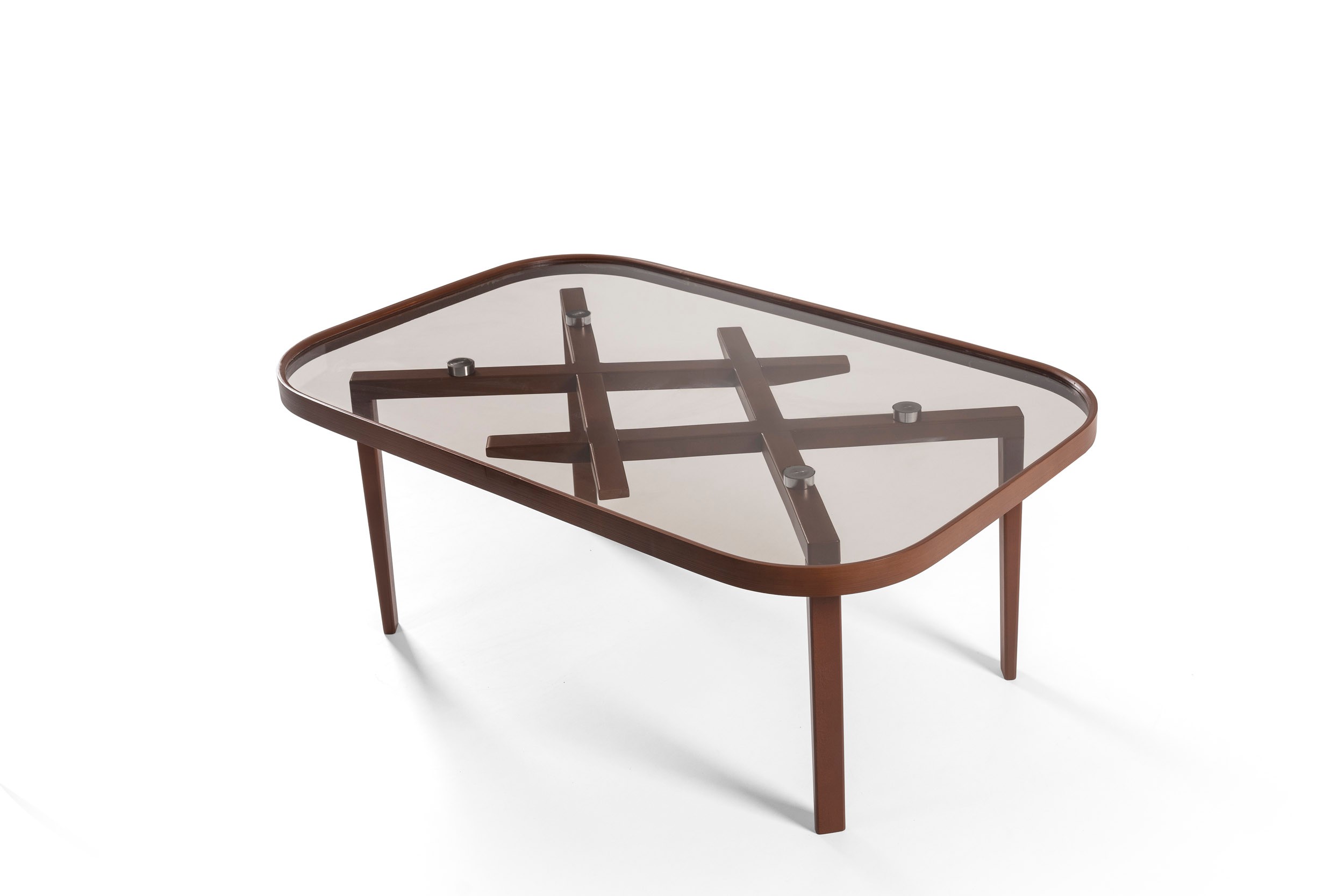 Jasmin Coffee Table | Tampered Glass | Square Center Table