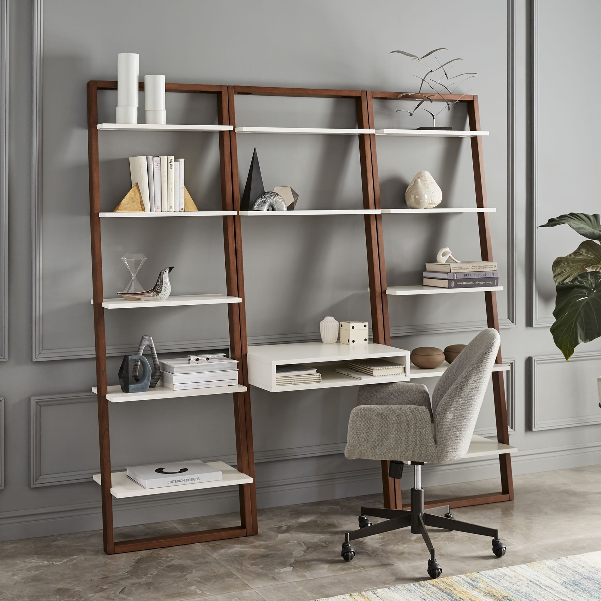 Laduer Shelf Wall Desk (28")