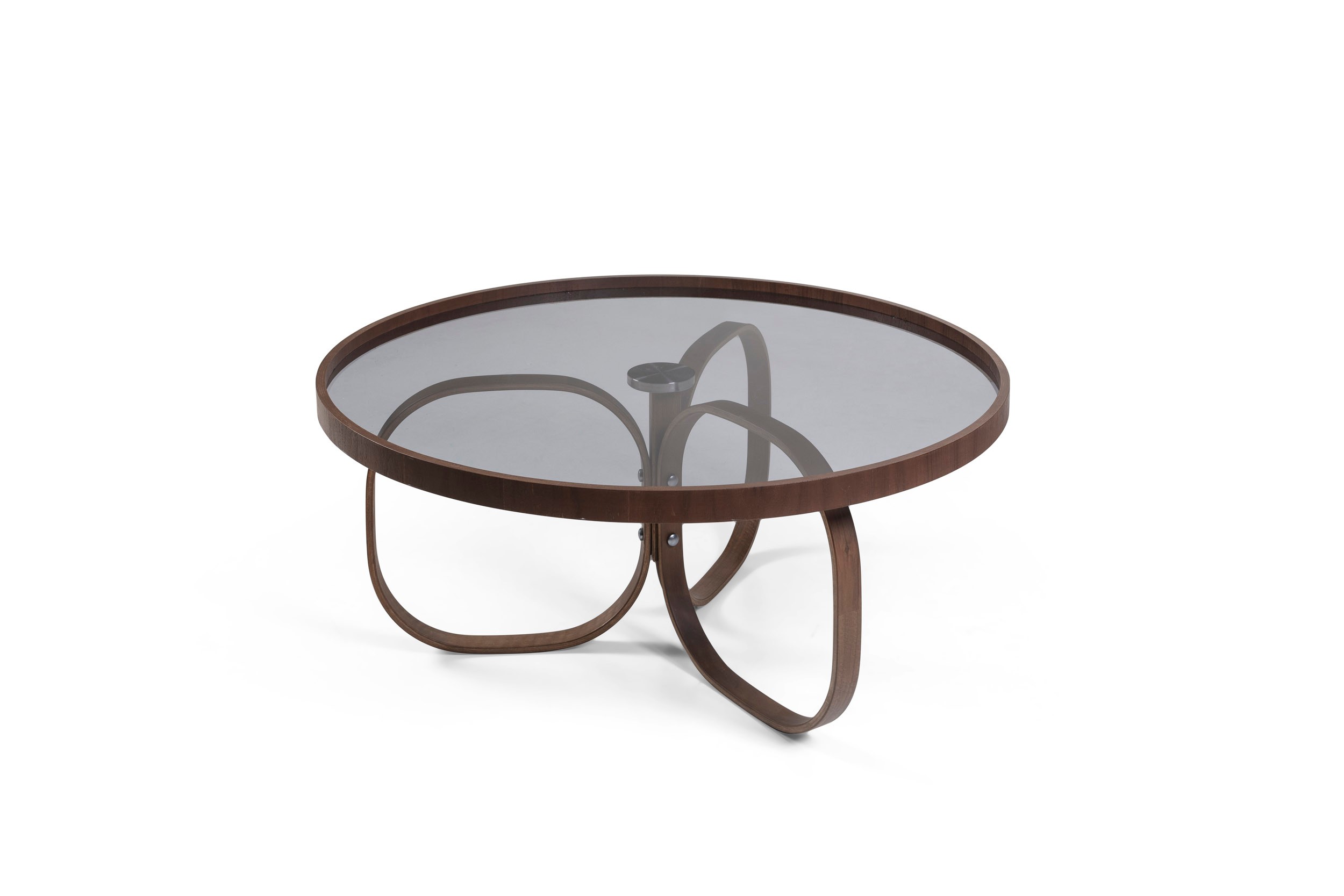 Moon Coffee Table | Tampered Glass | Round Center Table