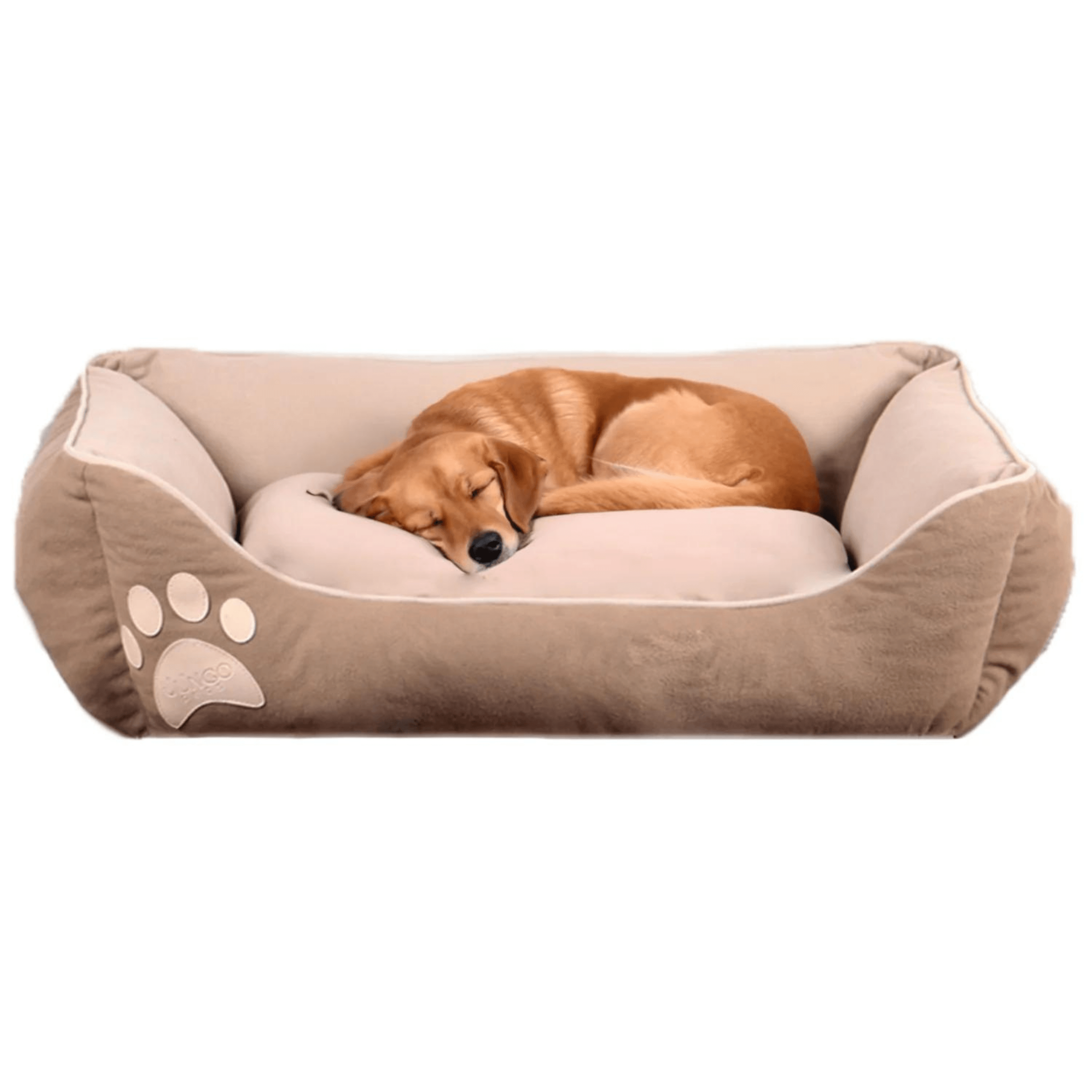 LUCY Brown & Beige High Quality Dog Bed