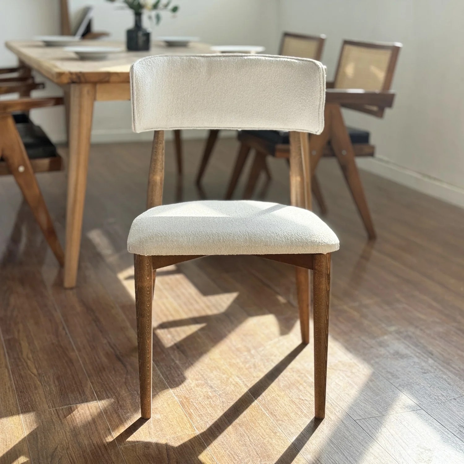 Moa Solid Wood Chair - Beech Wood Wooden Chair 