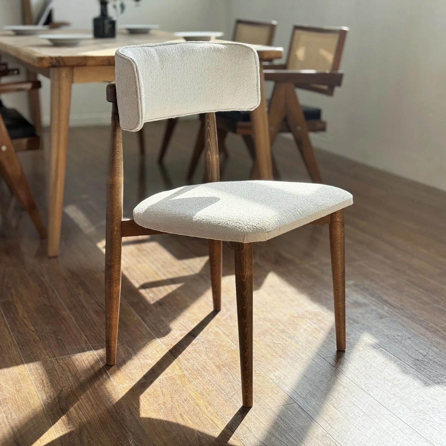 Moa Solid Wood Chair - Beech Wood Wooden Chair 