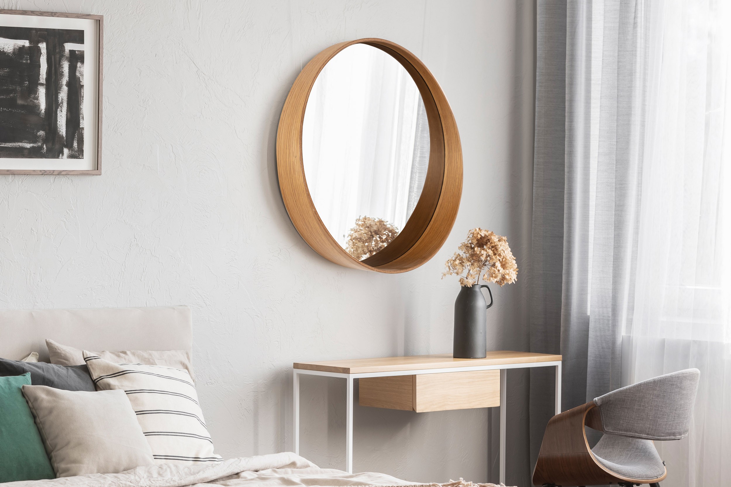 Bias Angled Decorative Mirror