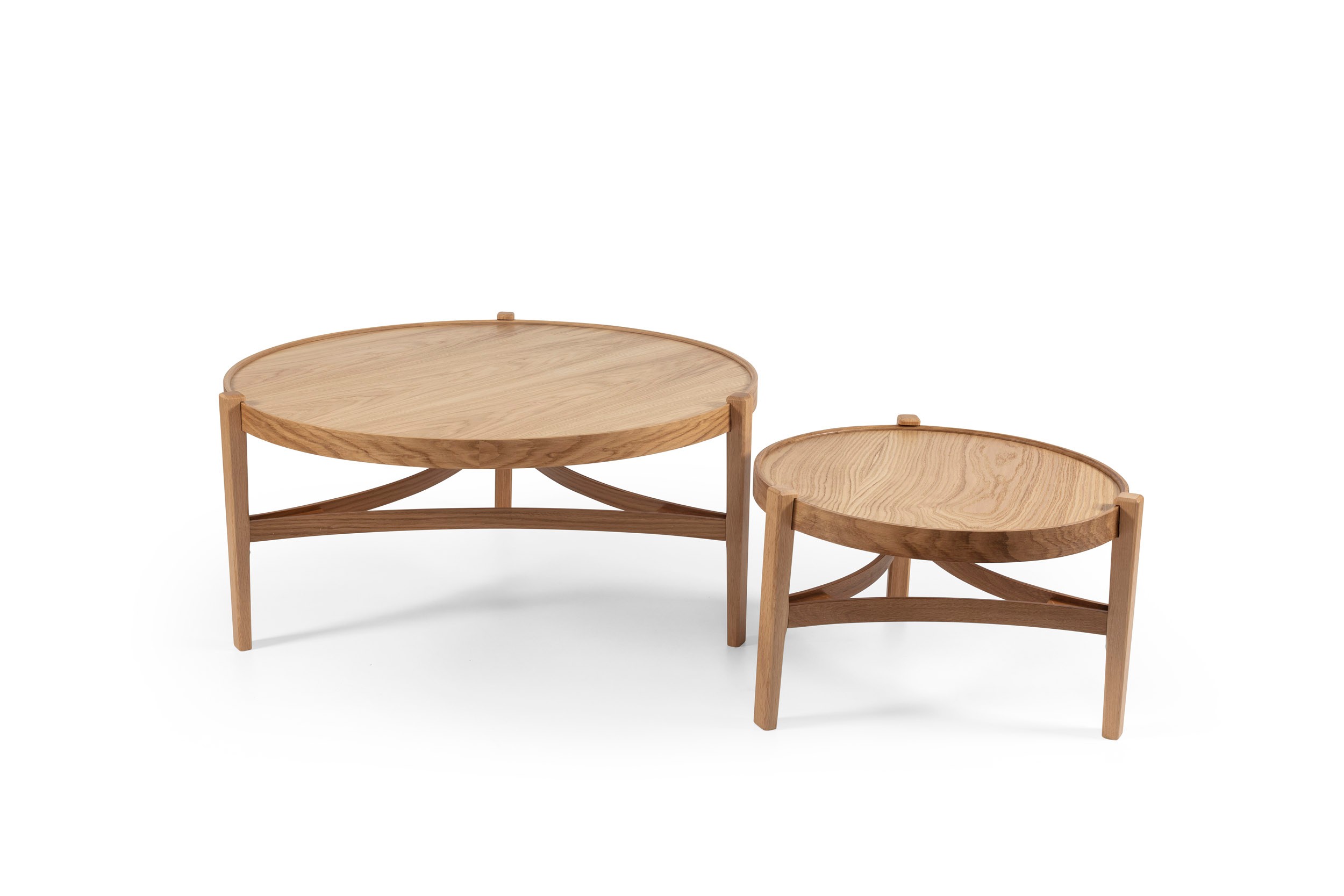 Ren Coffee Table | Natural Wood | Round Center Table