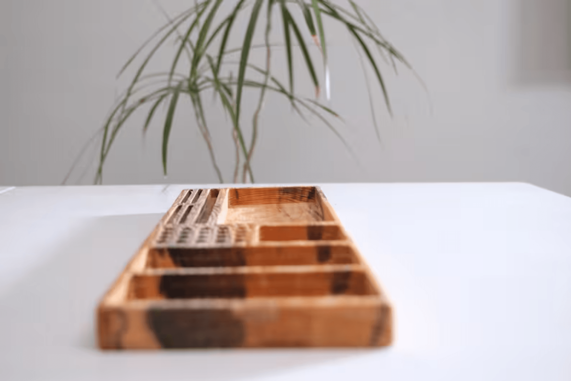 Lora Wooden Table Organizers | Desktop Organizer