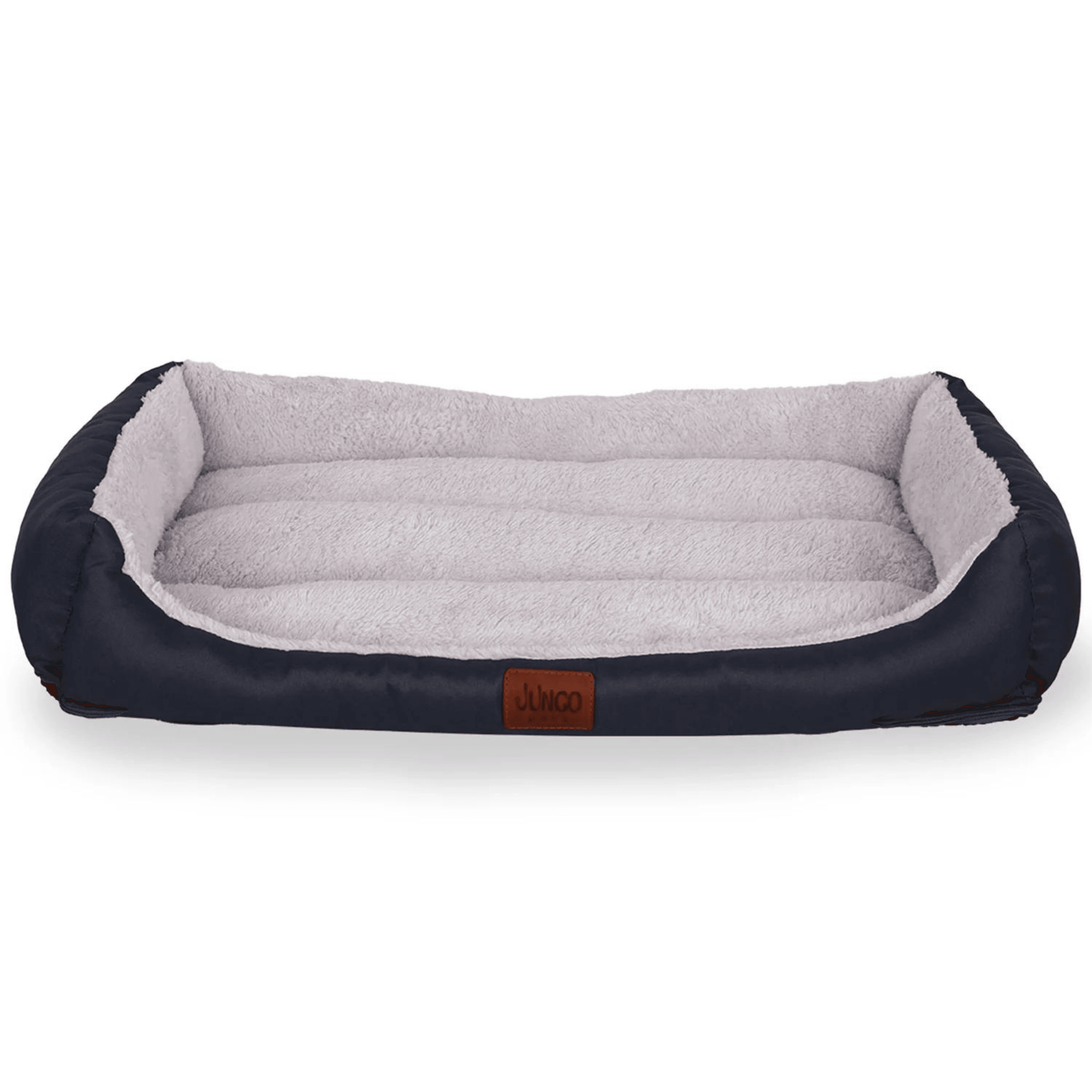 Molly | Anthracite & Light Gray Ultra Soft | Comfortable Cat and Dog Bed with Removable Cushio