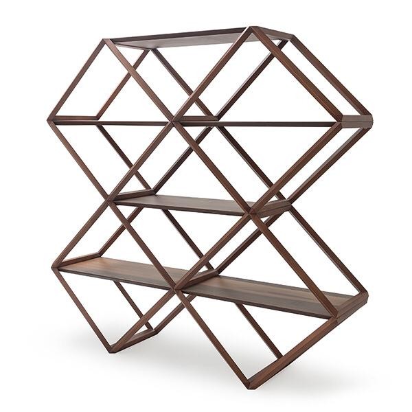   Linerora Diamond Bookshelf