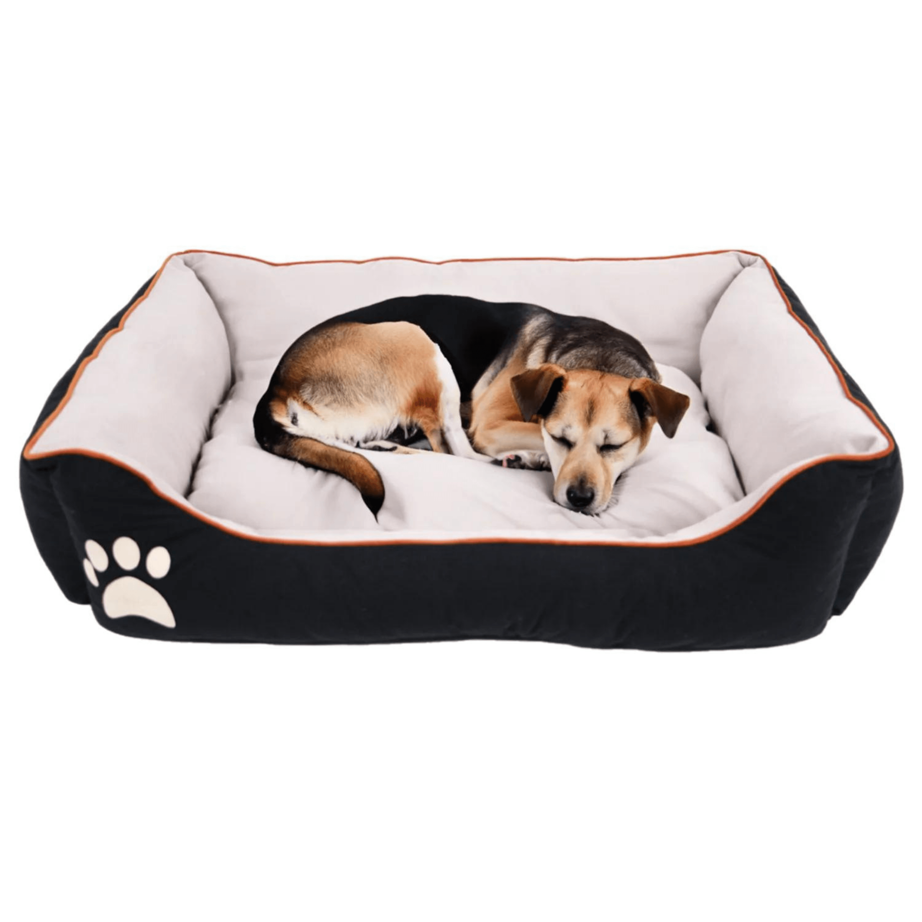 LUCY Black & Beige High Quality Dog Bed