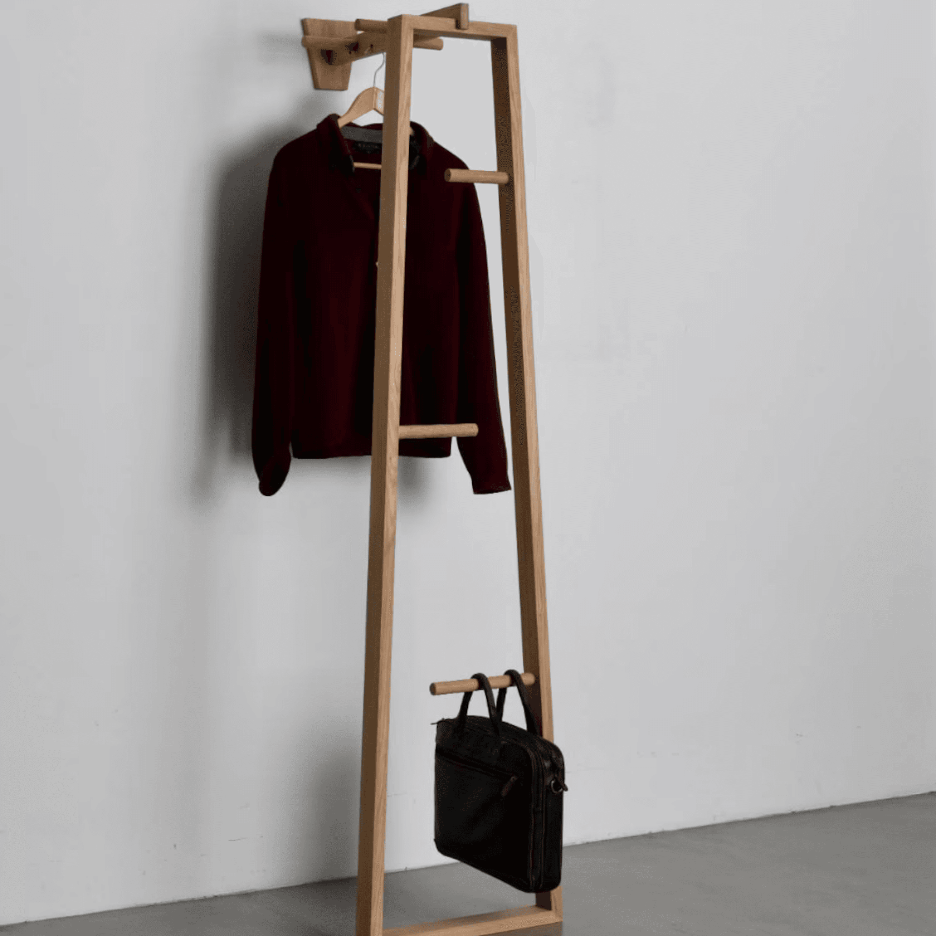 Nedy Coat Stand | Wooden Clothes Ladder 