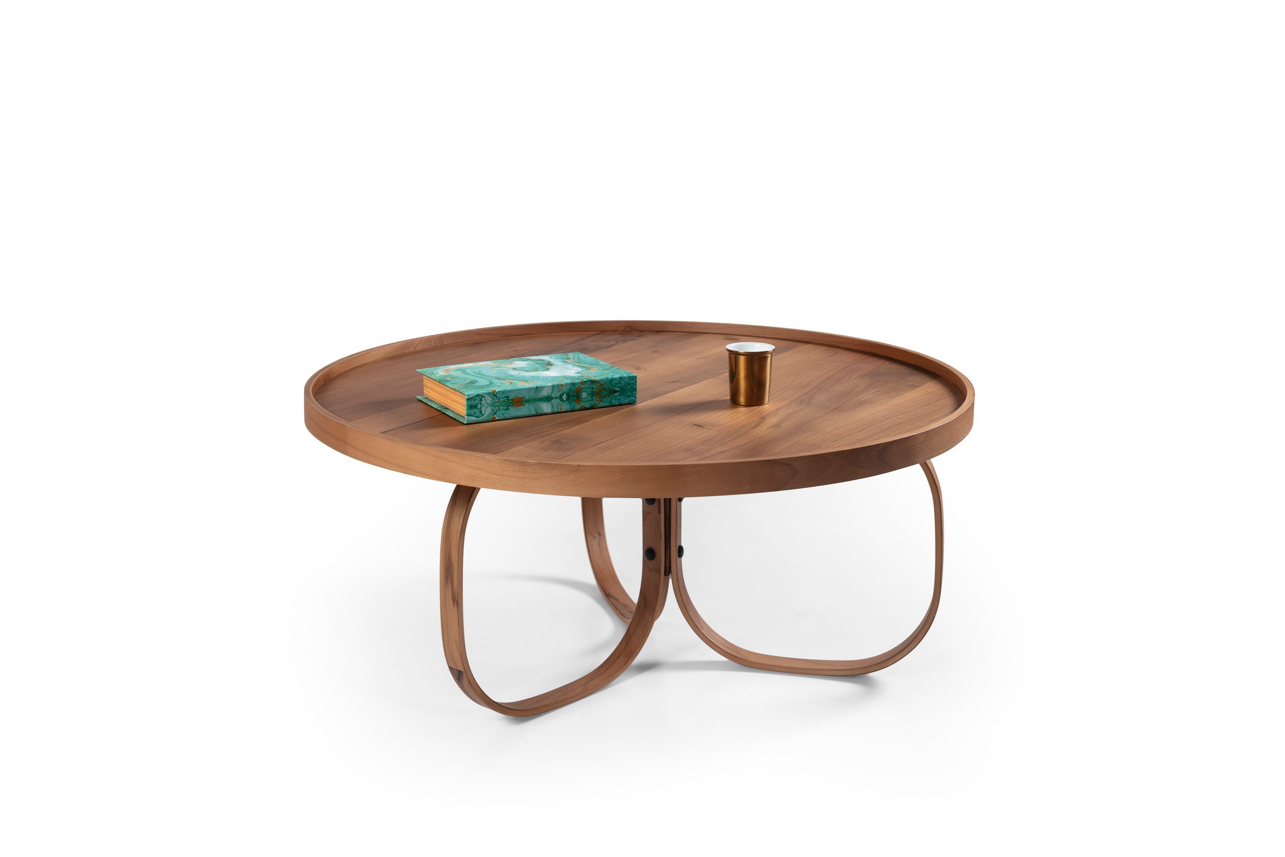 Jupiter Coffee Table | Natural Wood | Round Center Table