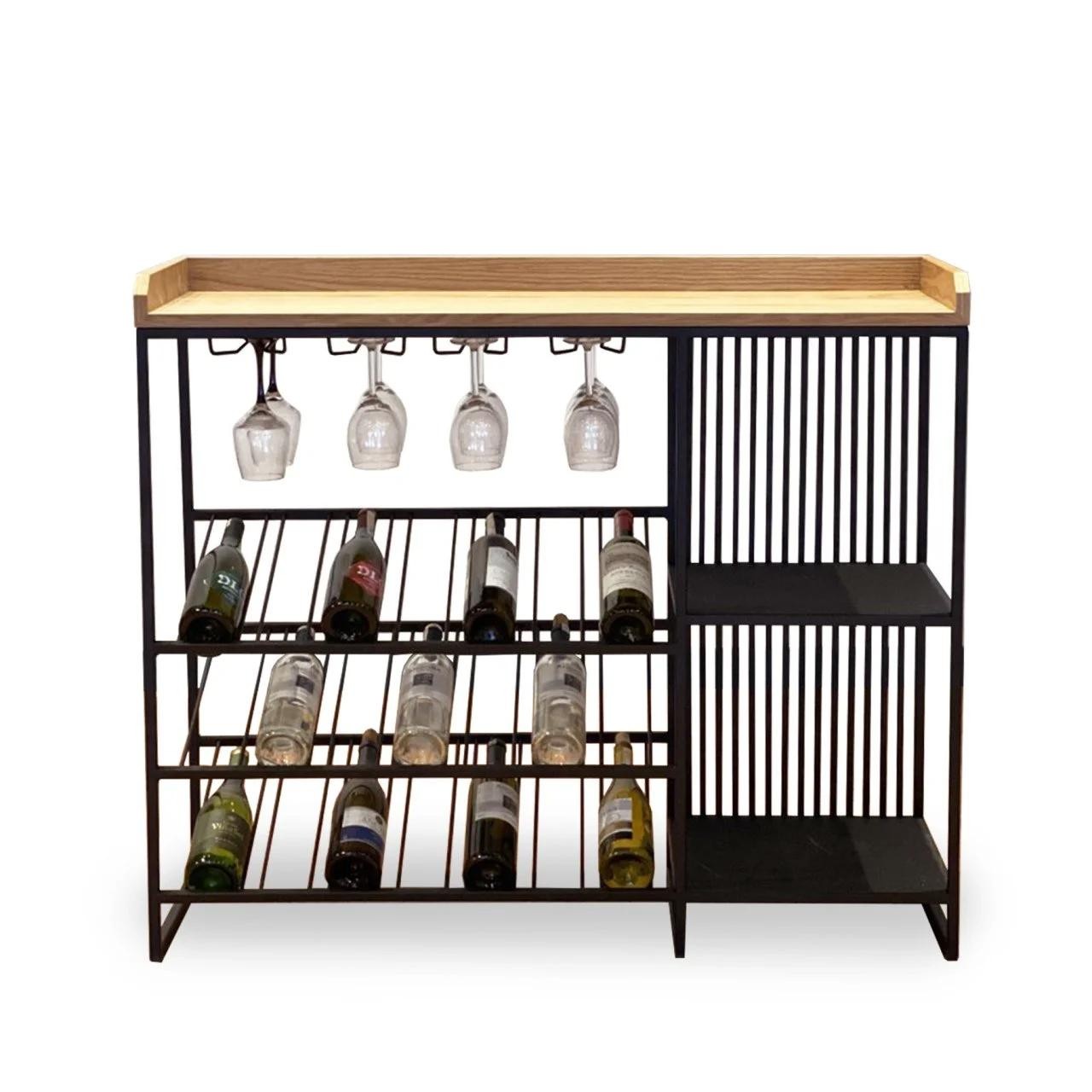 Linerora Seppa Metal Wine Rack