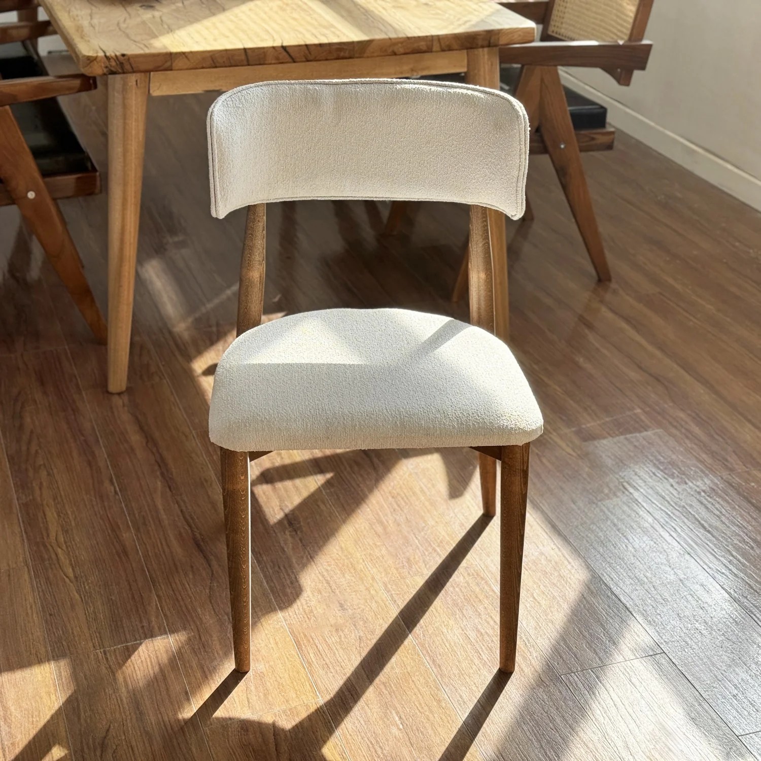 Moa Solid Wood Chair - Beech Wood Wooden Chair 