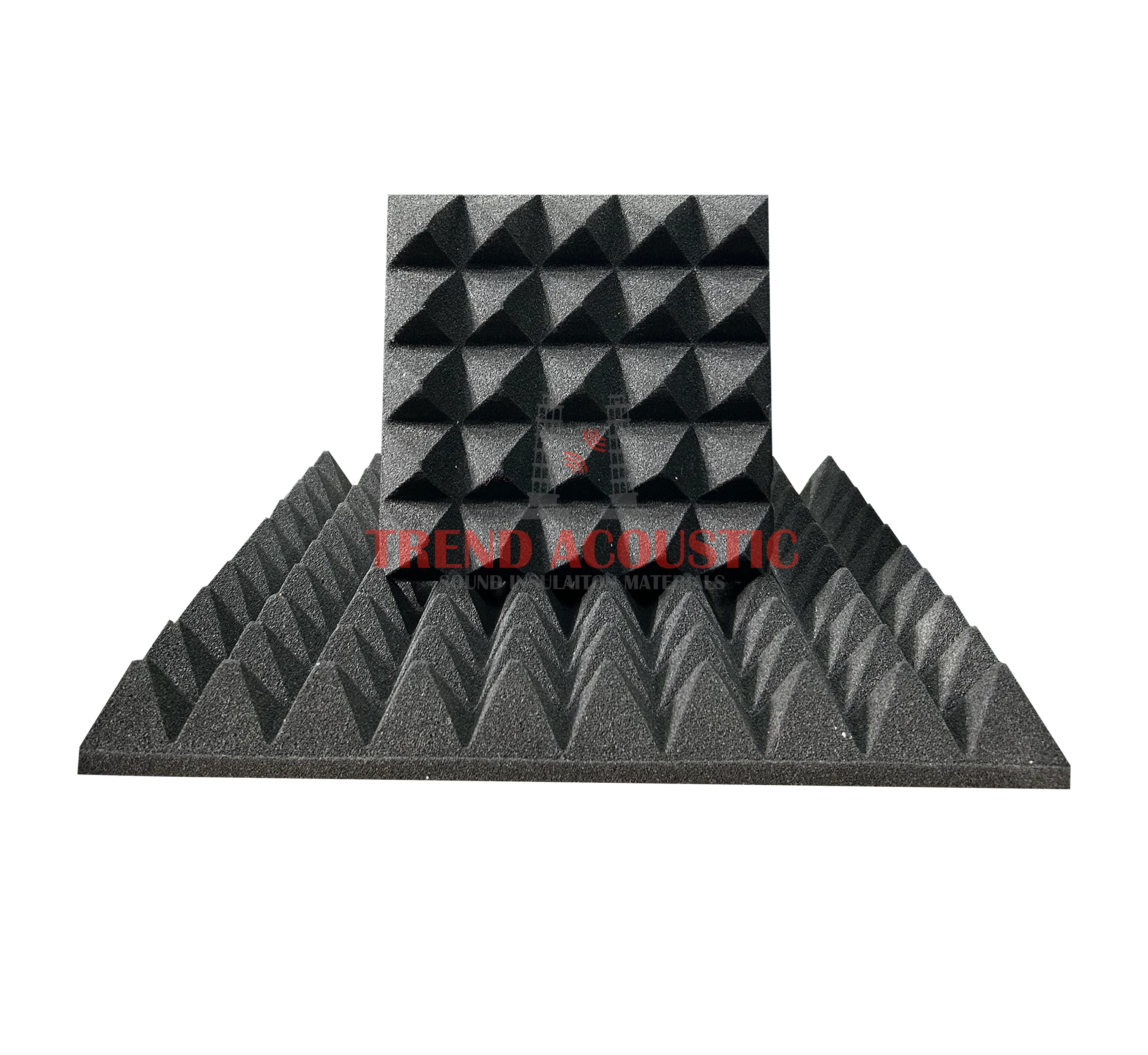 Yanmaz Akustik Piramit Sünger 7 cm