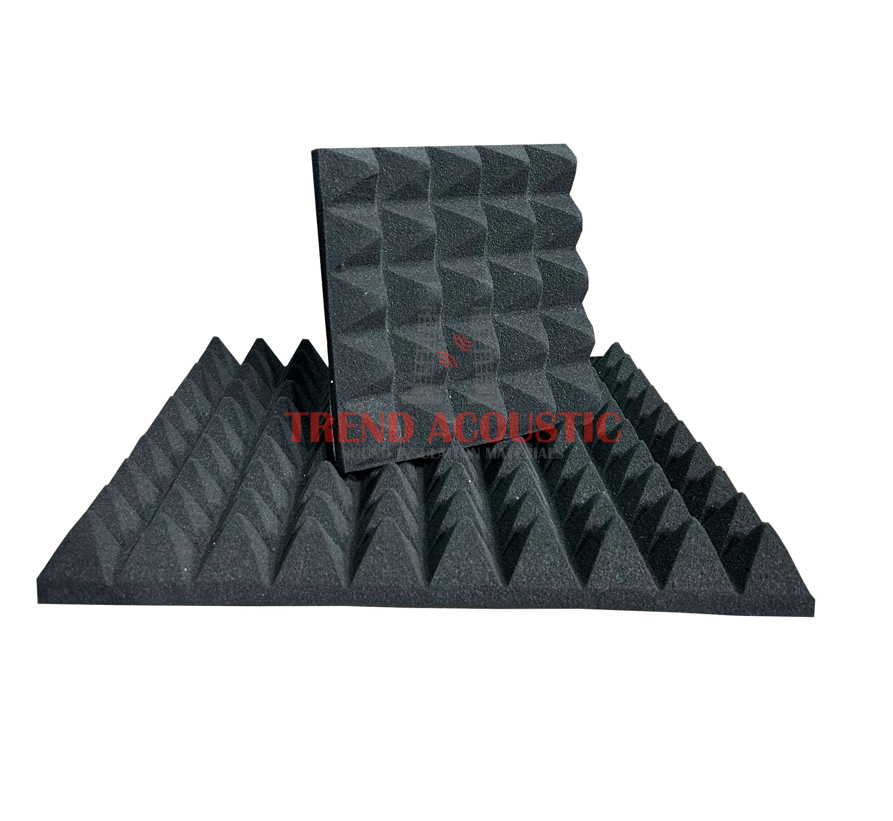 Yanmaz Akustik Piramit Sünger 4 cm