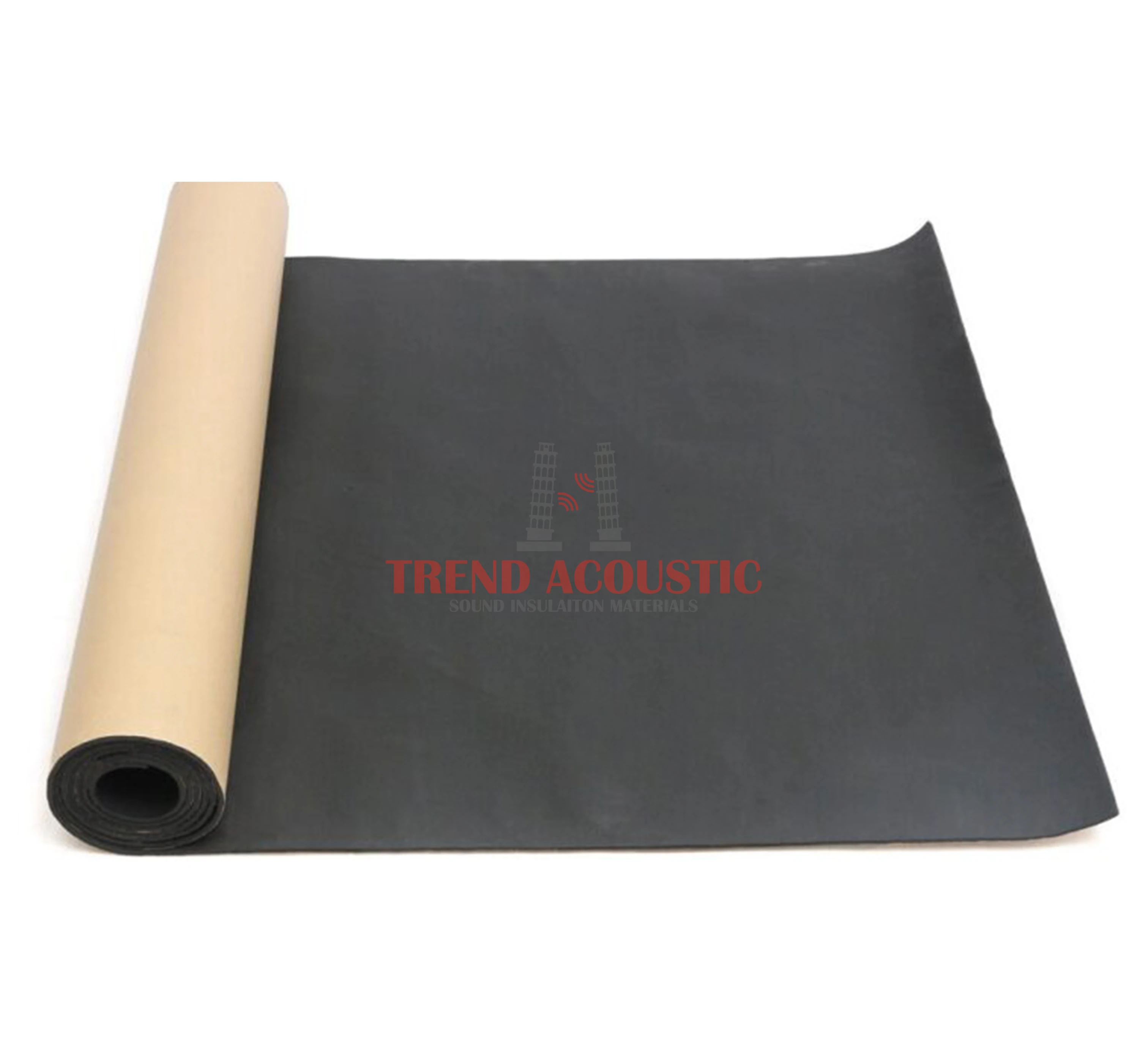 30 mm Yapışkanlı Düz Yanmaz Akustik Sünger - 10 m2 Rulo