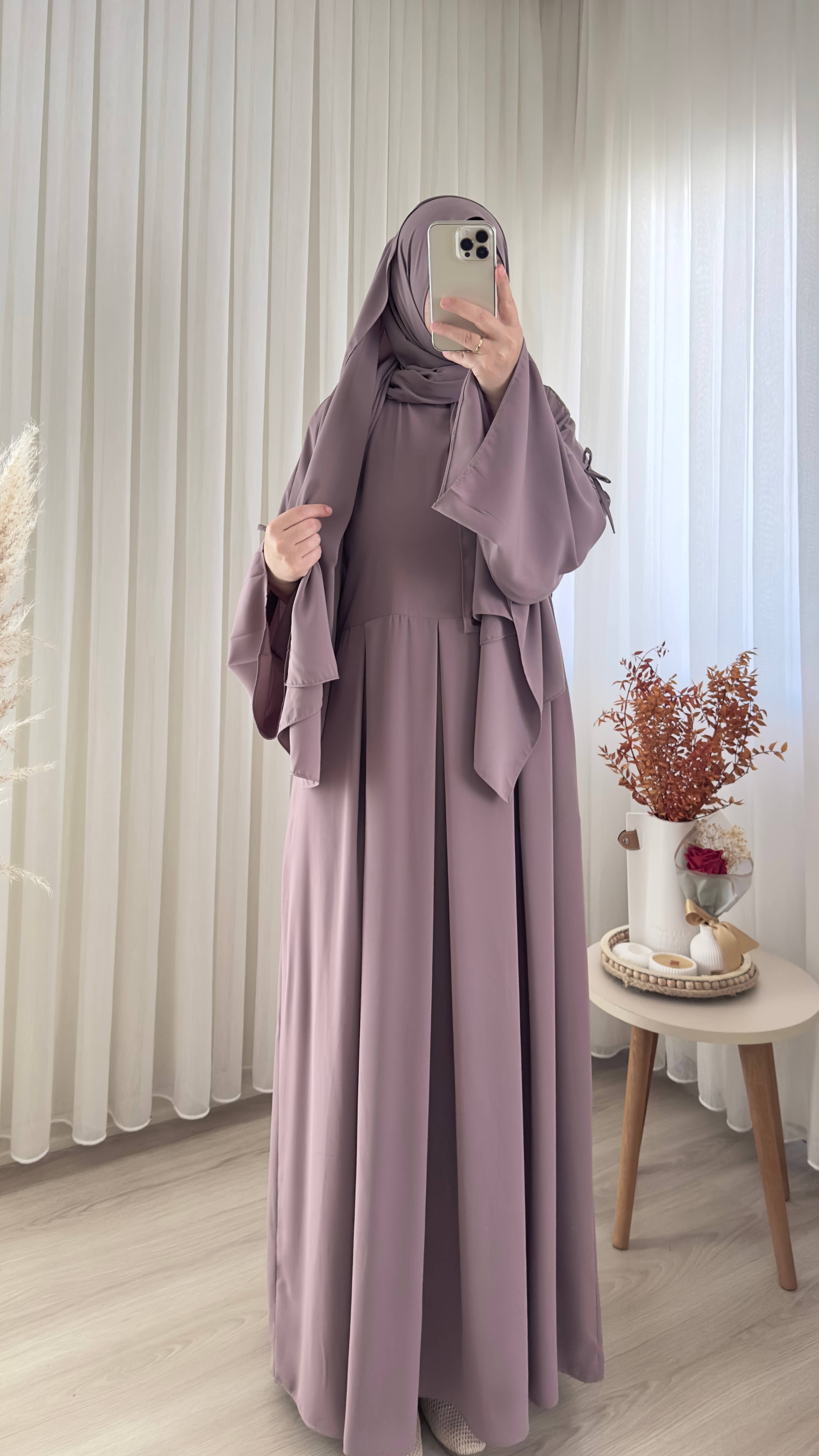 Meyra Elbise Ferace - ROSE KAHVE