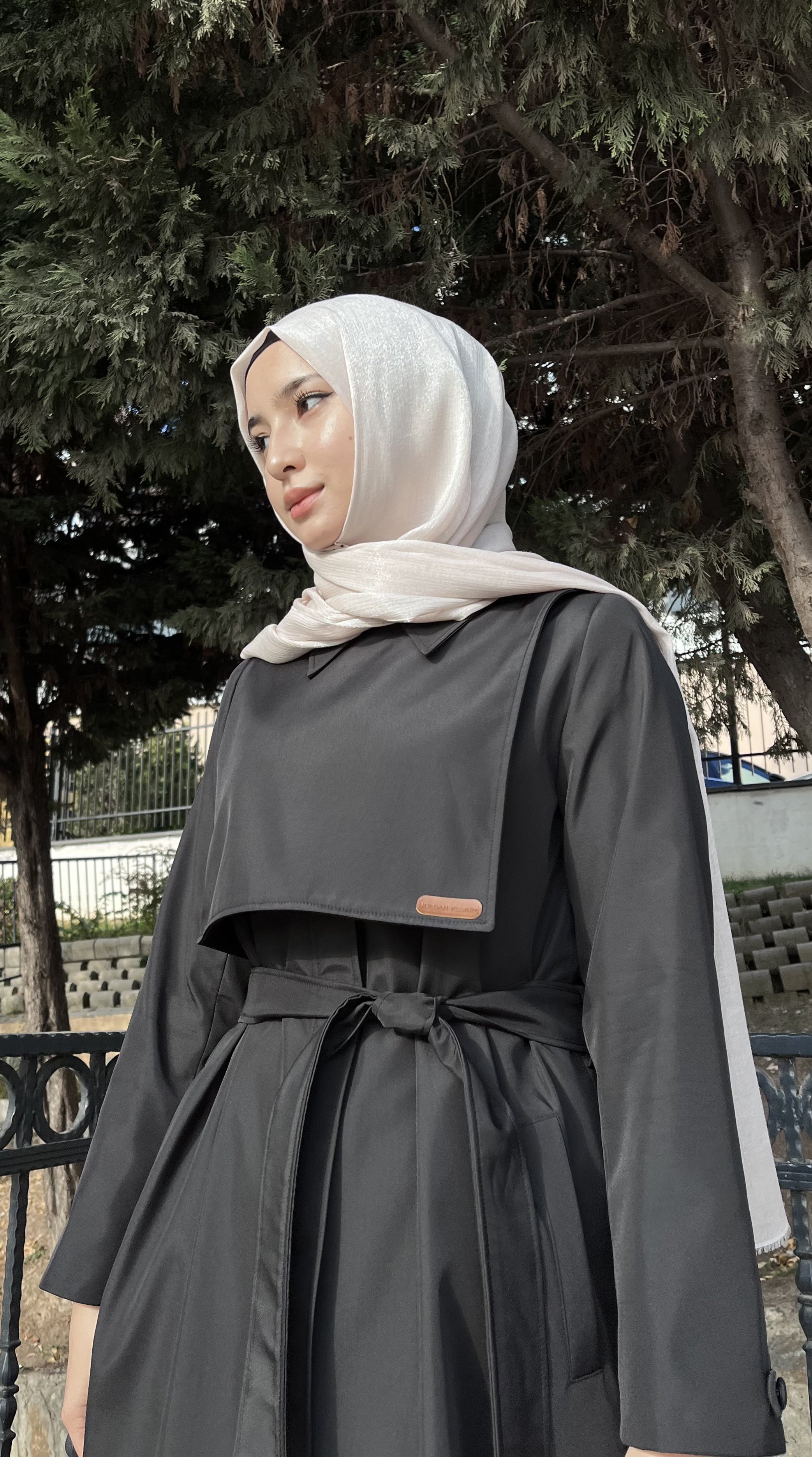 Trençkot - SiYAH