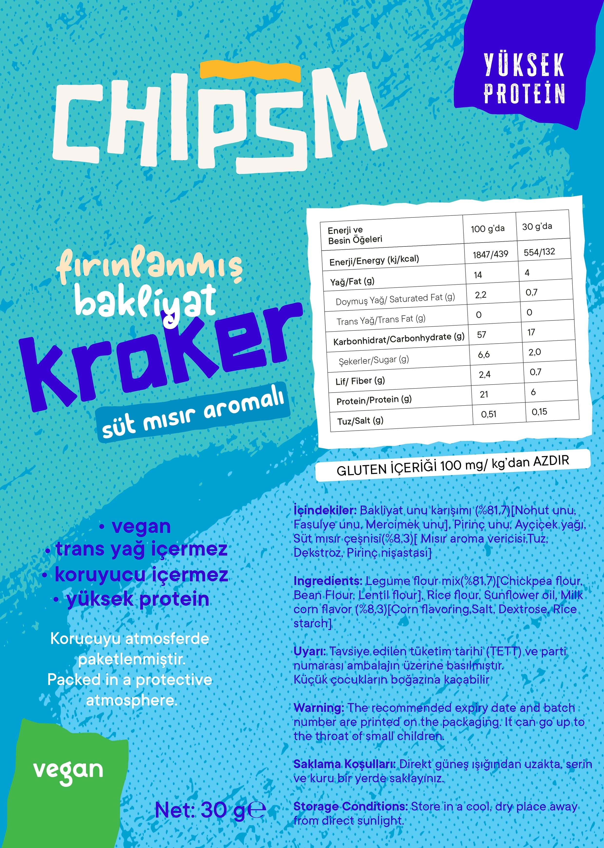 CHIPSM Kraker Tanışma Paketi 9'lu