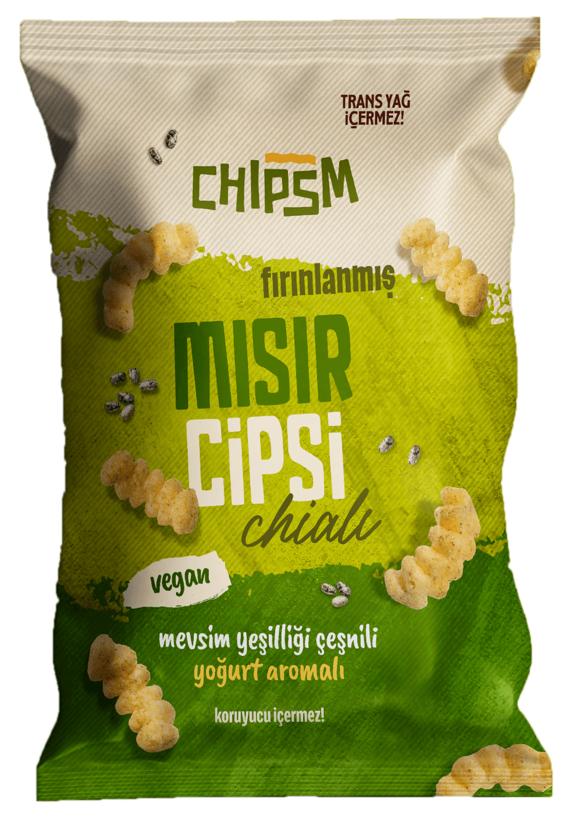 CHIPSM Mısır Cips Mevsim Yeşillikli 5'li