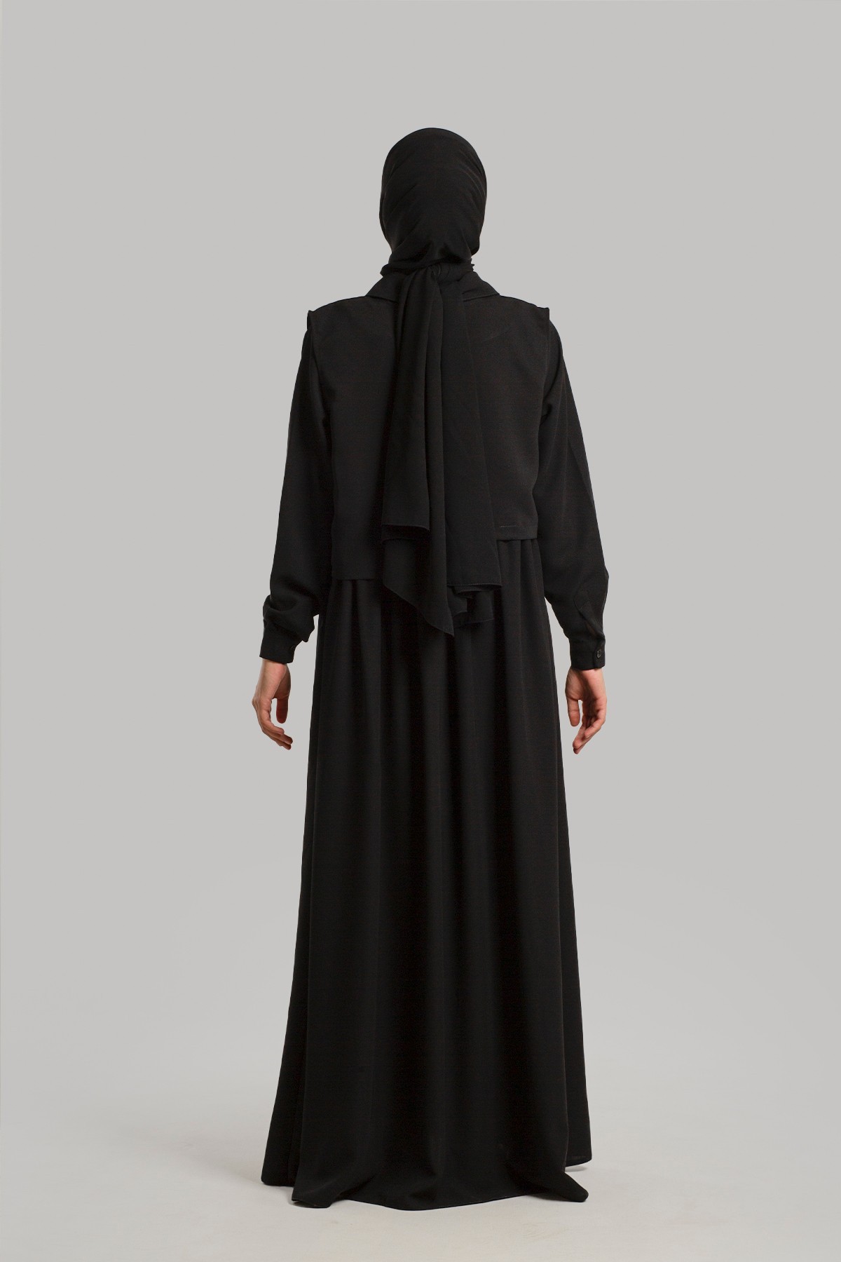 Asymmetric Abaya