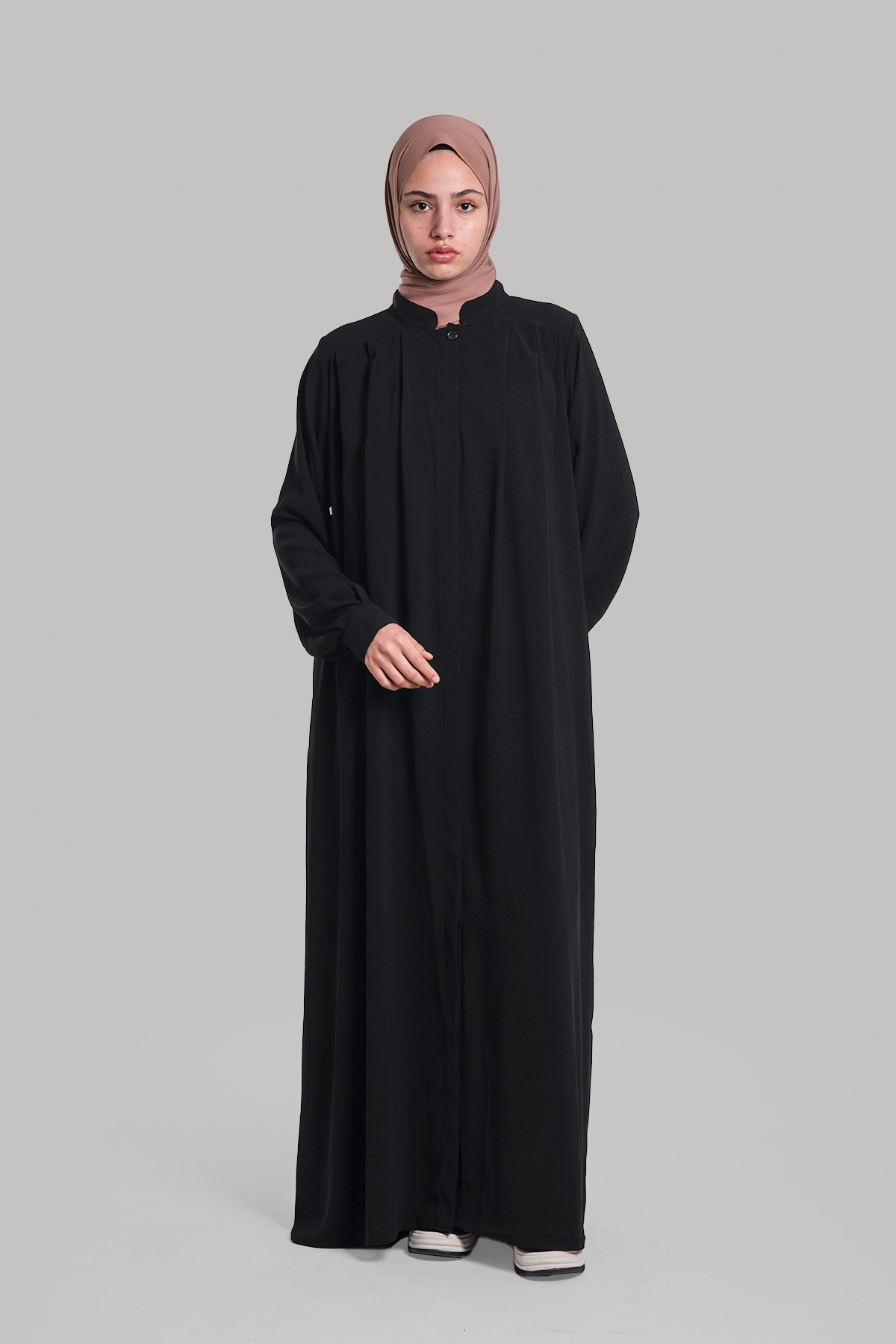 Hafsa Buttoned Abaya