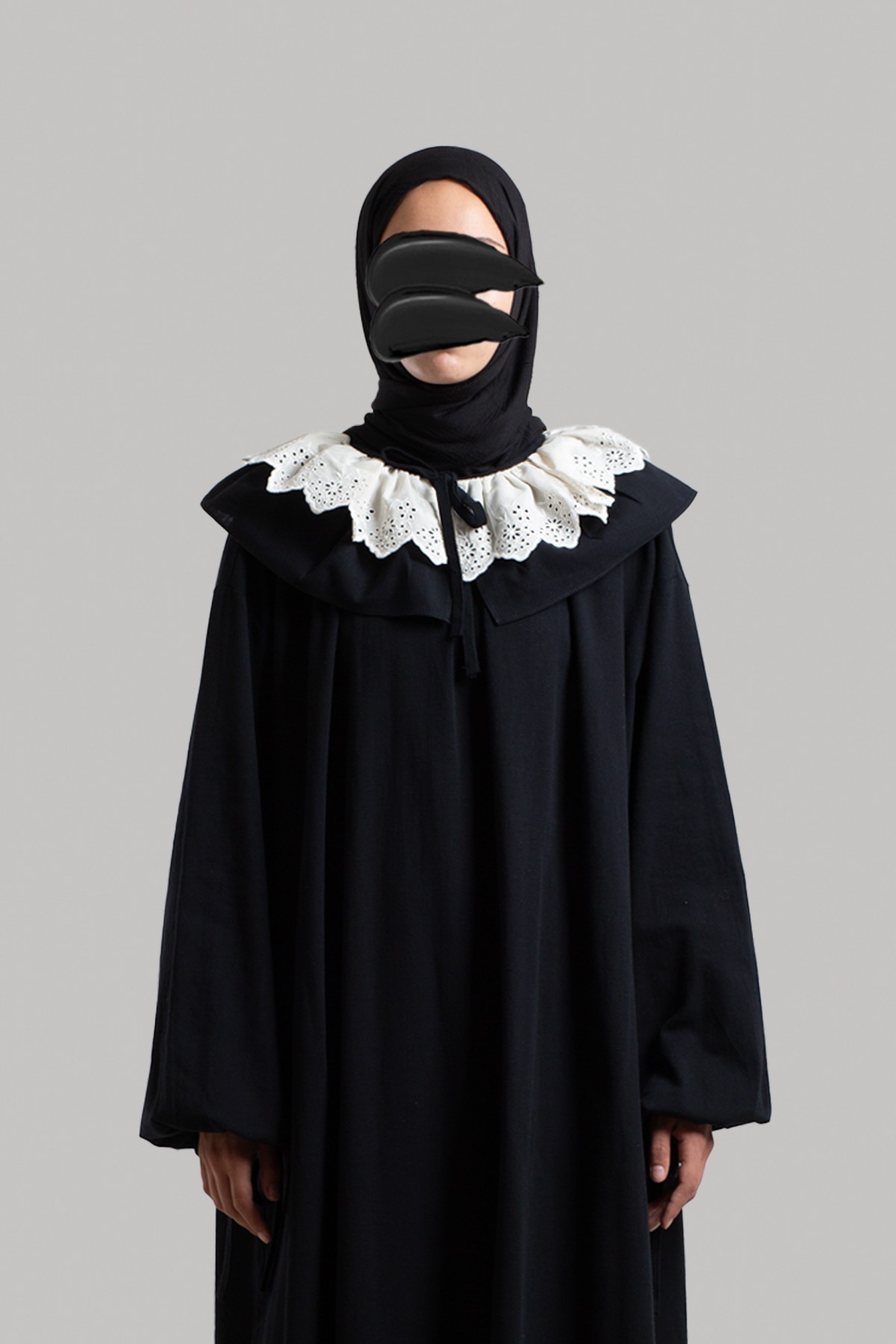 Collared Linen Dress