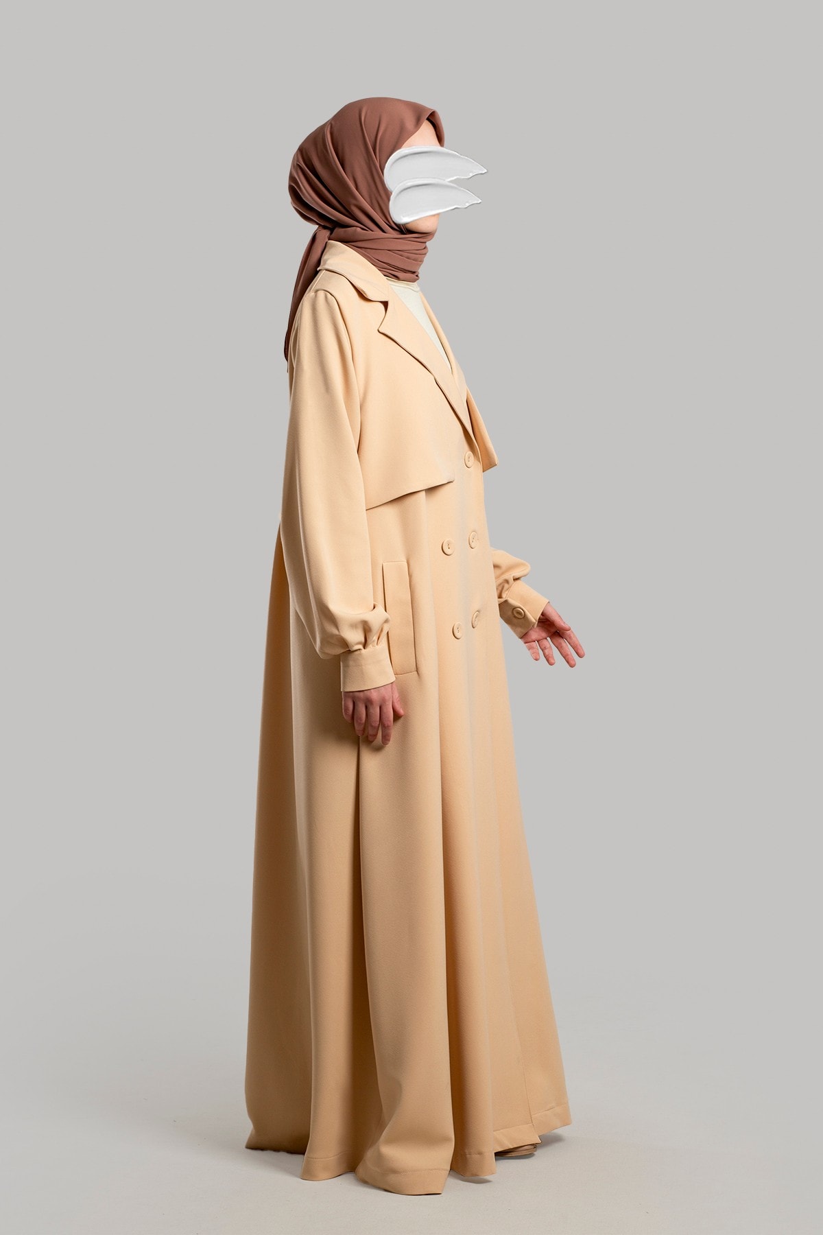 Trench Abaya