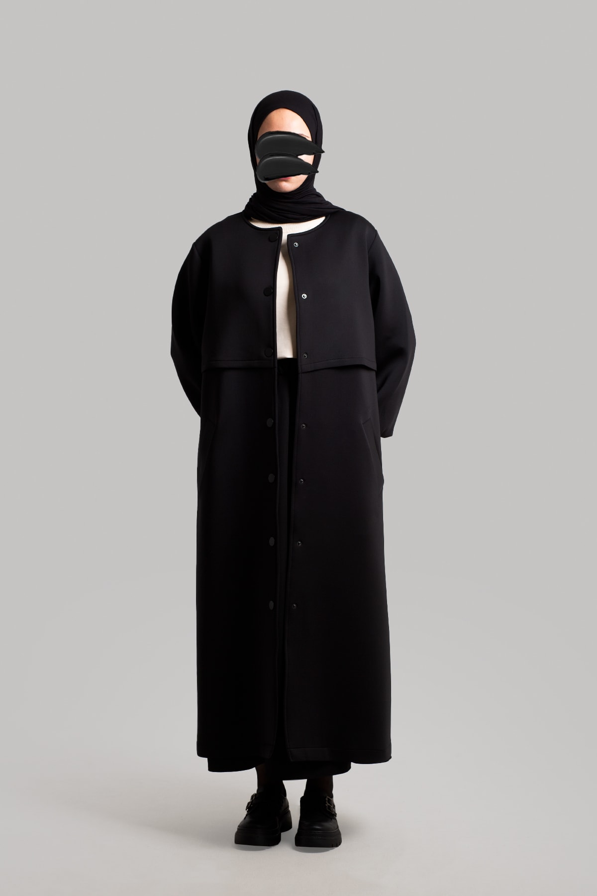 Puffy Scuba Coat