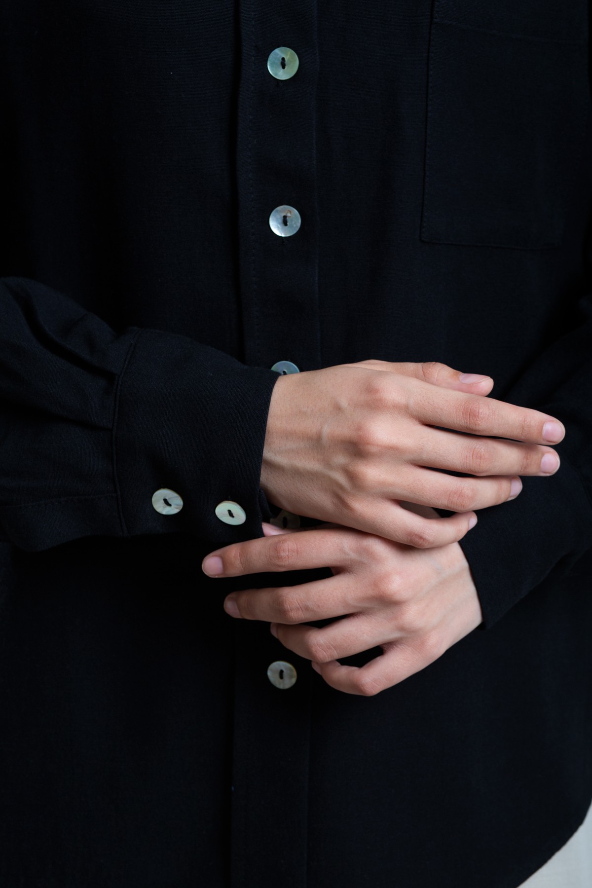 Classic Collar Linen Shirt