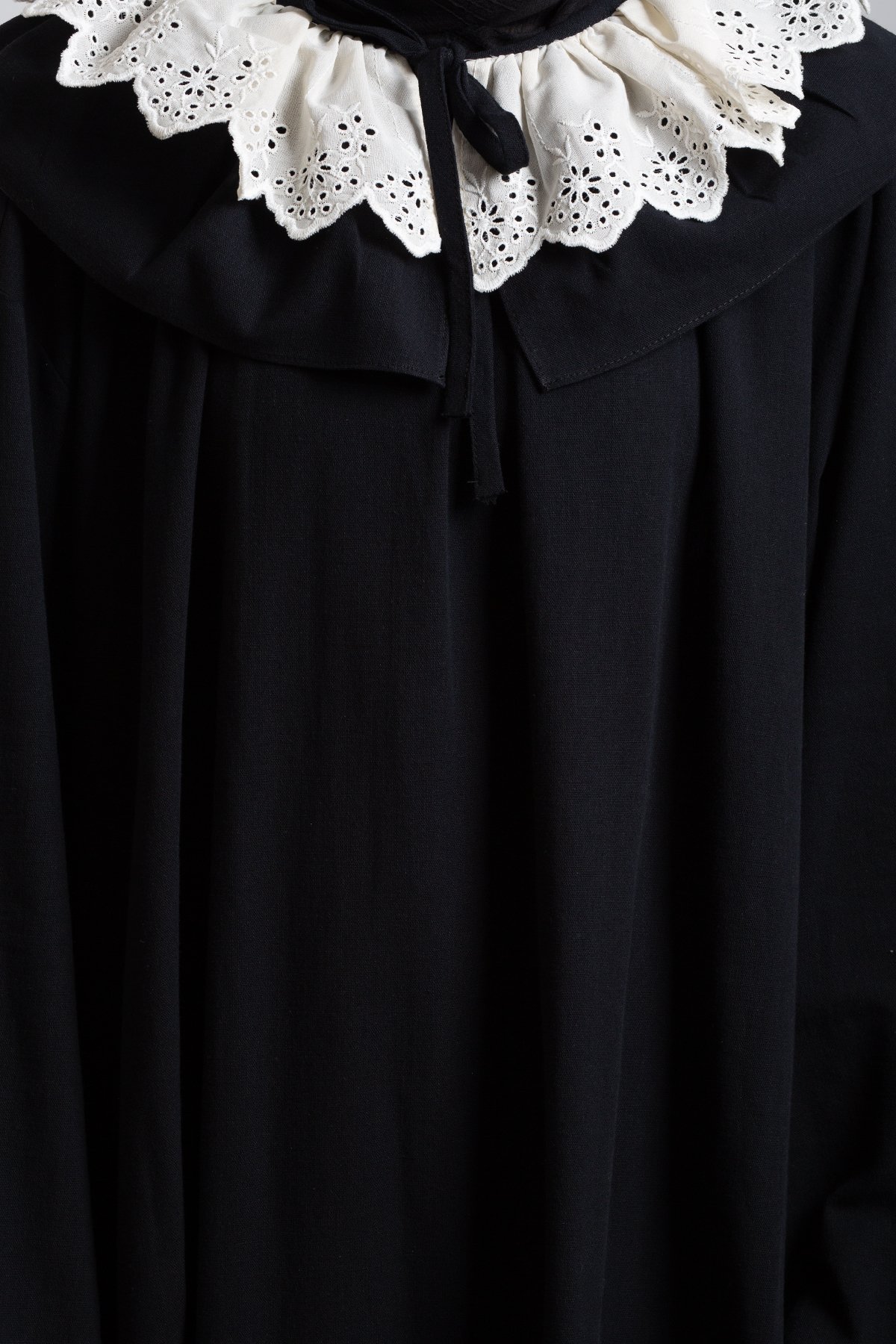 Collared Linen Dress