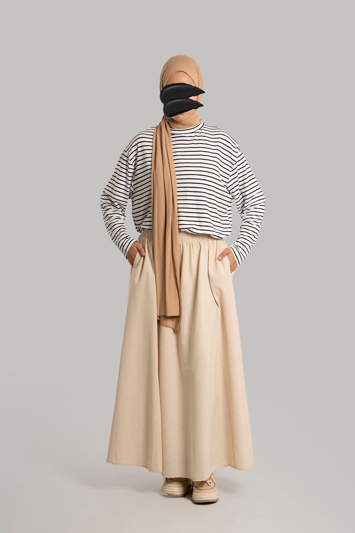Linen Skirt